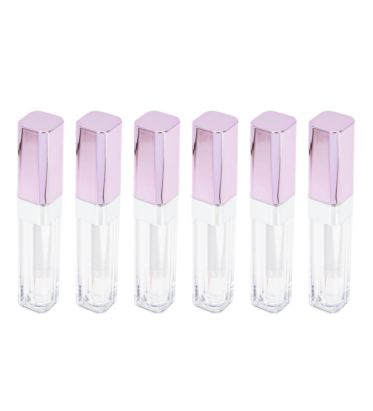 Beaupretty 6pcs Empty Eyelashes Transparent Mascara Eyelash Oil Bottles Lip Bottle Purple Abs Tube Empty Bottle - Buy Online on GoSupps.com