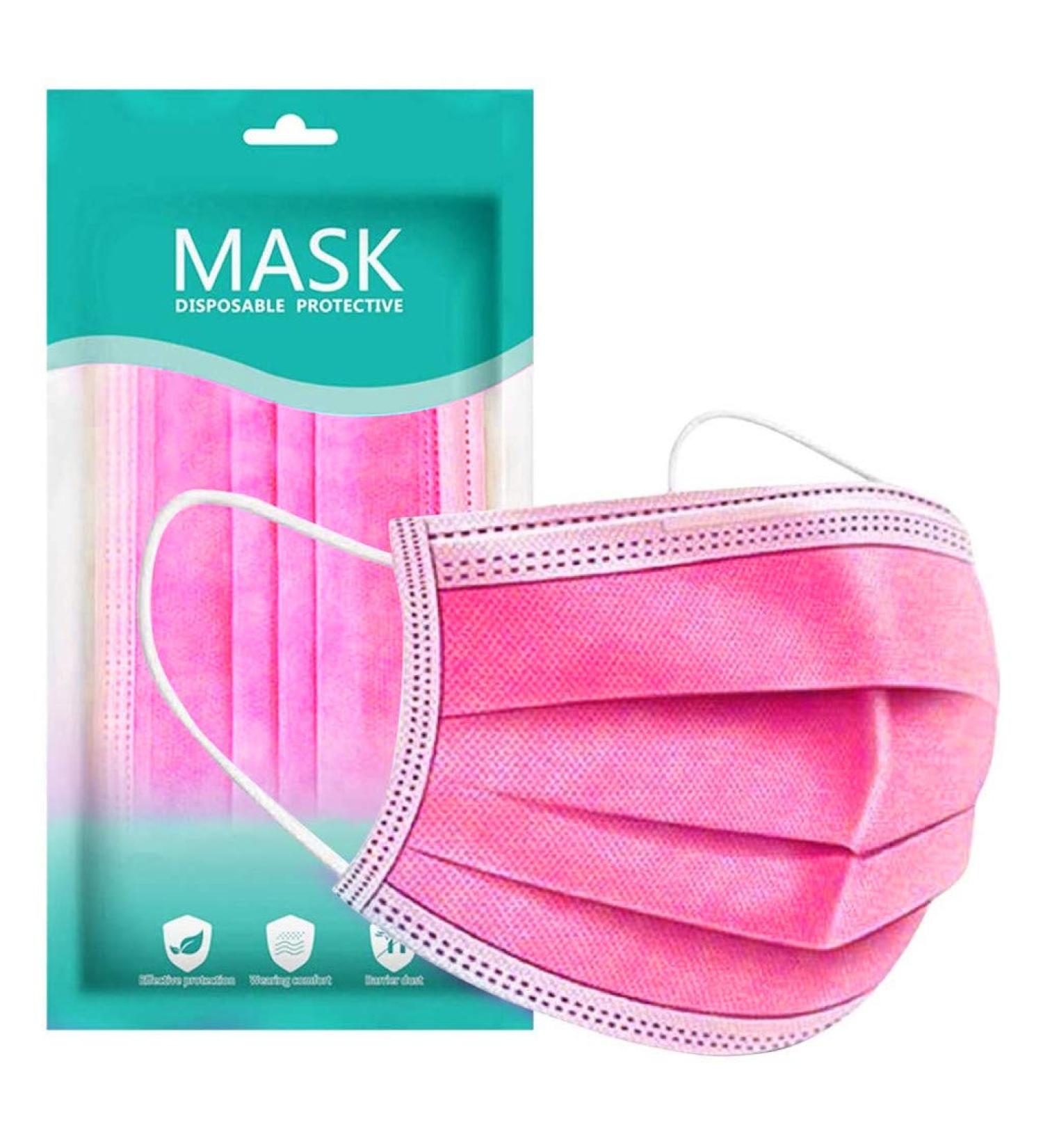 Disposable Face Cover 3-Ply Outdoor Breathable Mouth Protection Bandanas for Women and Men - Buy Online on GoSupps.com