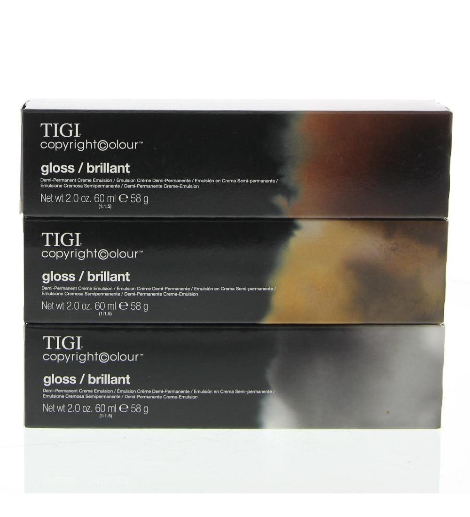 TiGi Copyright Colour 9/35 Very Light Golden Mahogany Blonde CC Creative Permanent Creme Emulsion 2 Ounce 60 Milliliters