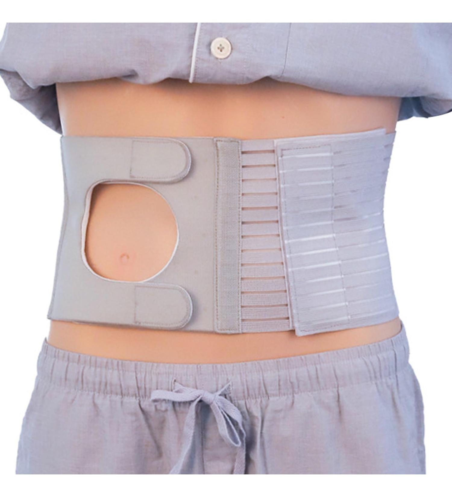 Adjustable Abdominal Ostomy Belt for Men & Women | Comfortable Colostomy & Ileostomy Support | Large Stoma Binder Brace - Buy Online on GoSupps.com