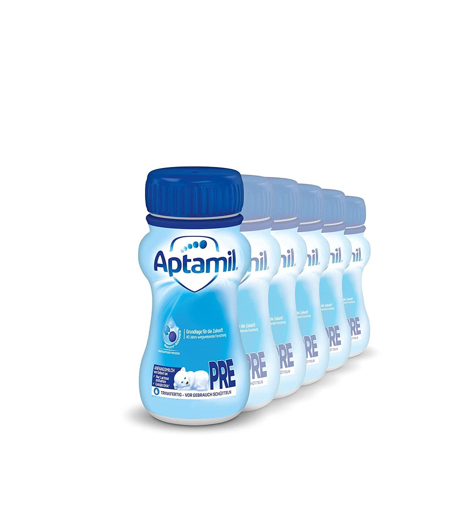Aptamil Pronutra-ADVANCE PRE Initial Baby Milk Formula (6 x 200 ml) - Ready to Drink from Birth | International Shipping Available - Buy Online on GoSupps.com