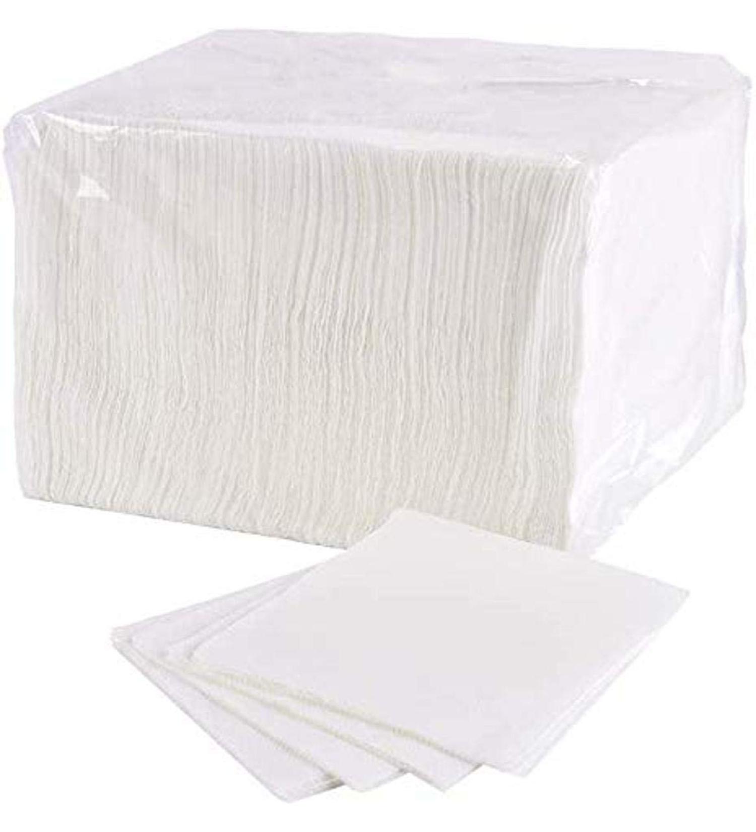 Elegant White Lunch Napkin 500ct - 1 Ply Disposable Napkins for Parties & Events - Buy Online on GoSupps.com