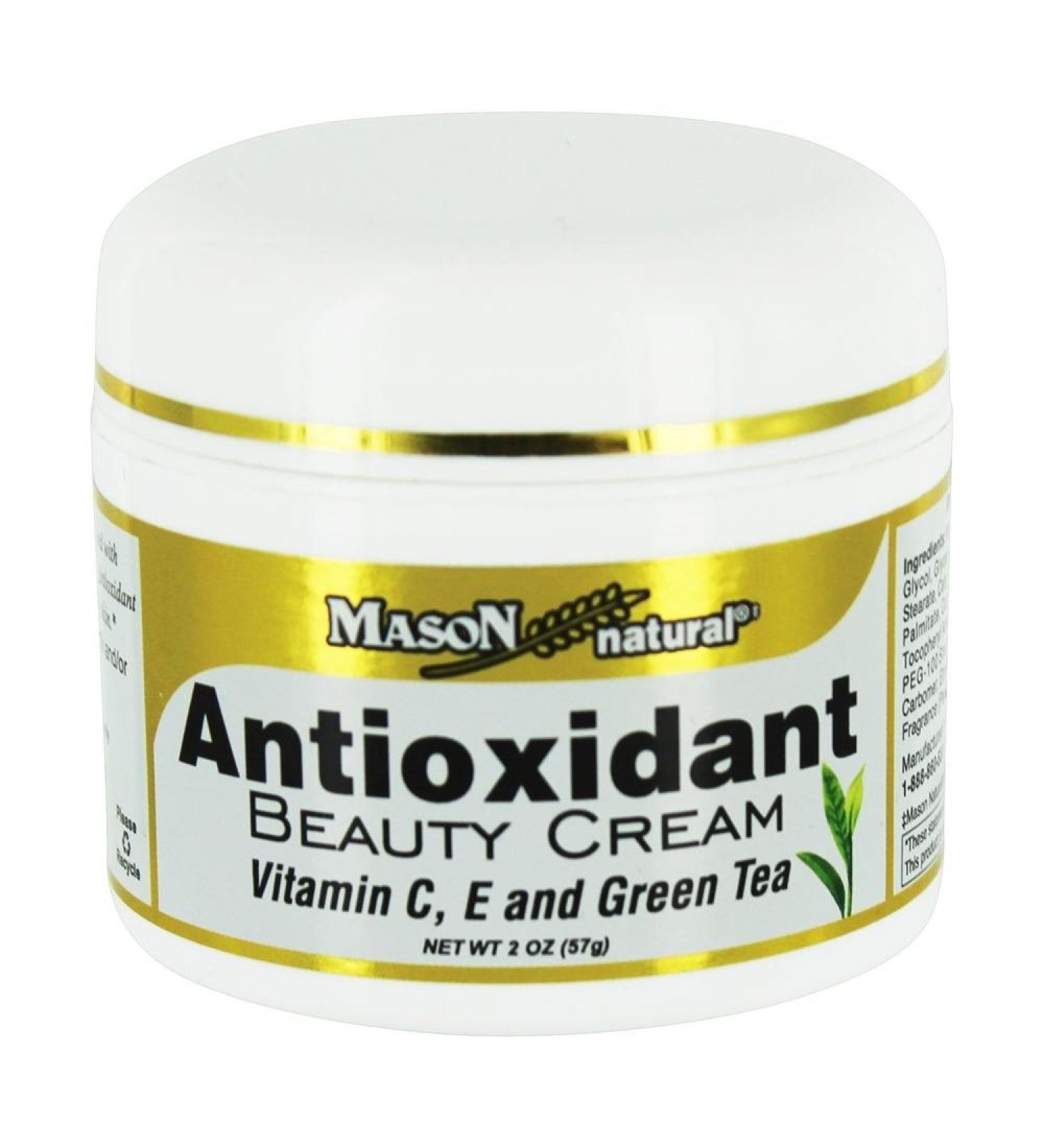 Mason Natural Antioxidant Premium Skin Cream  Vitamin C E & Green Tea 2 oz (57 g) - Buy Online on GoSupps.com