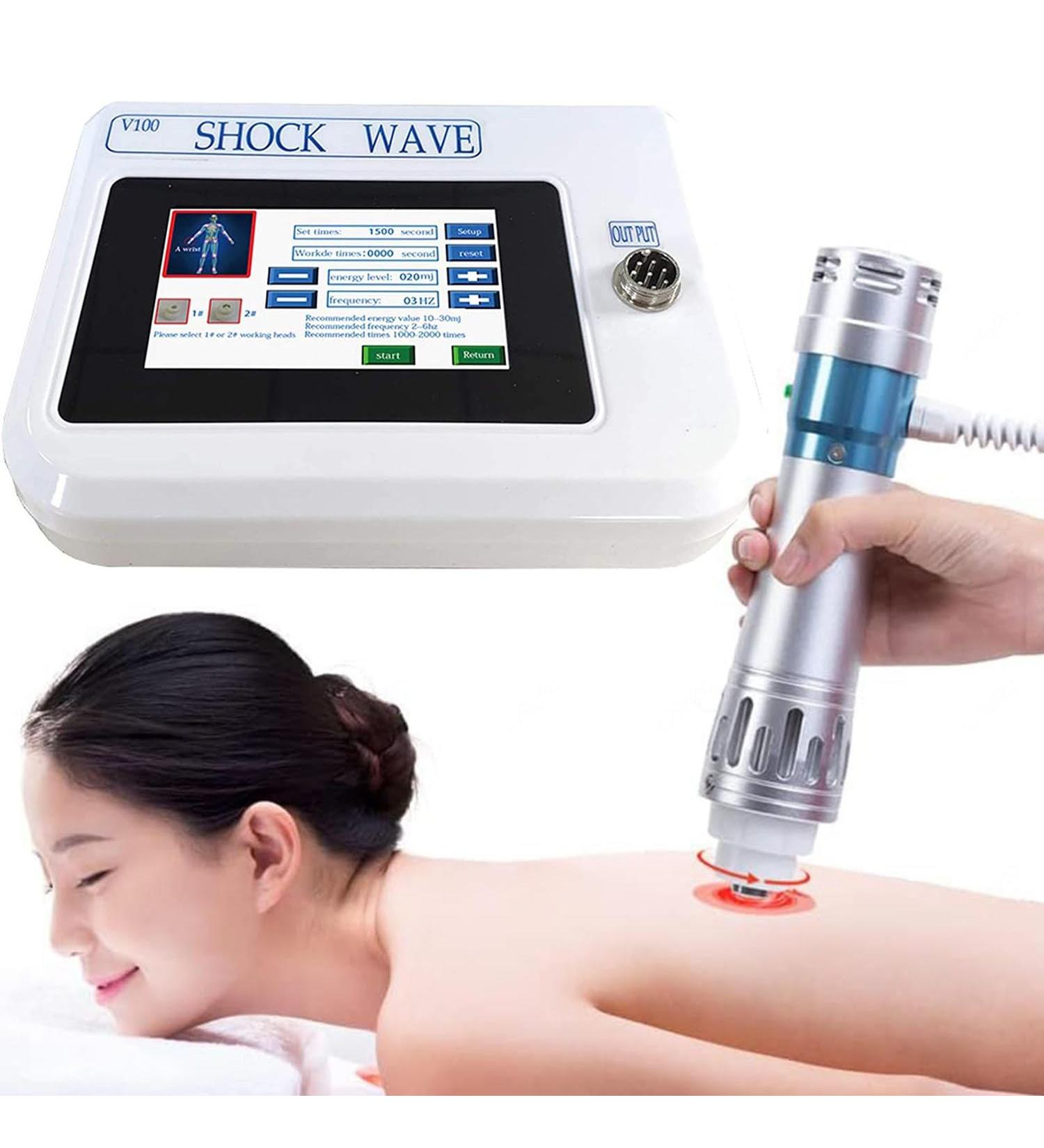 Buy LJCSSD Electromagnetic Shock Wave Therapy Device for ED & Pain Relief | 11 Massage Heads - Effective Physiotherapy Equipment - Buy Online on GoSupps.com