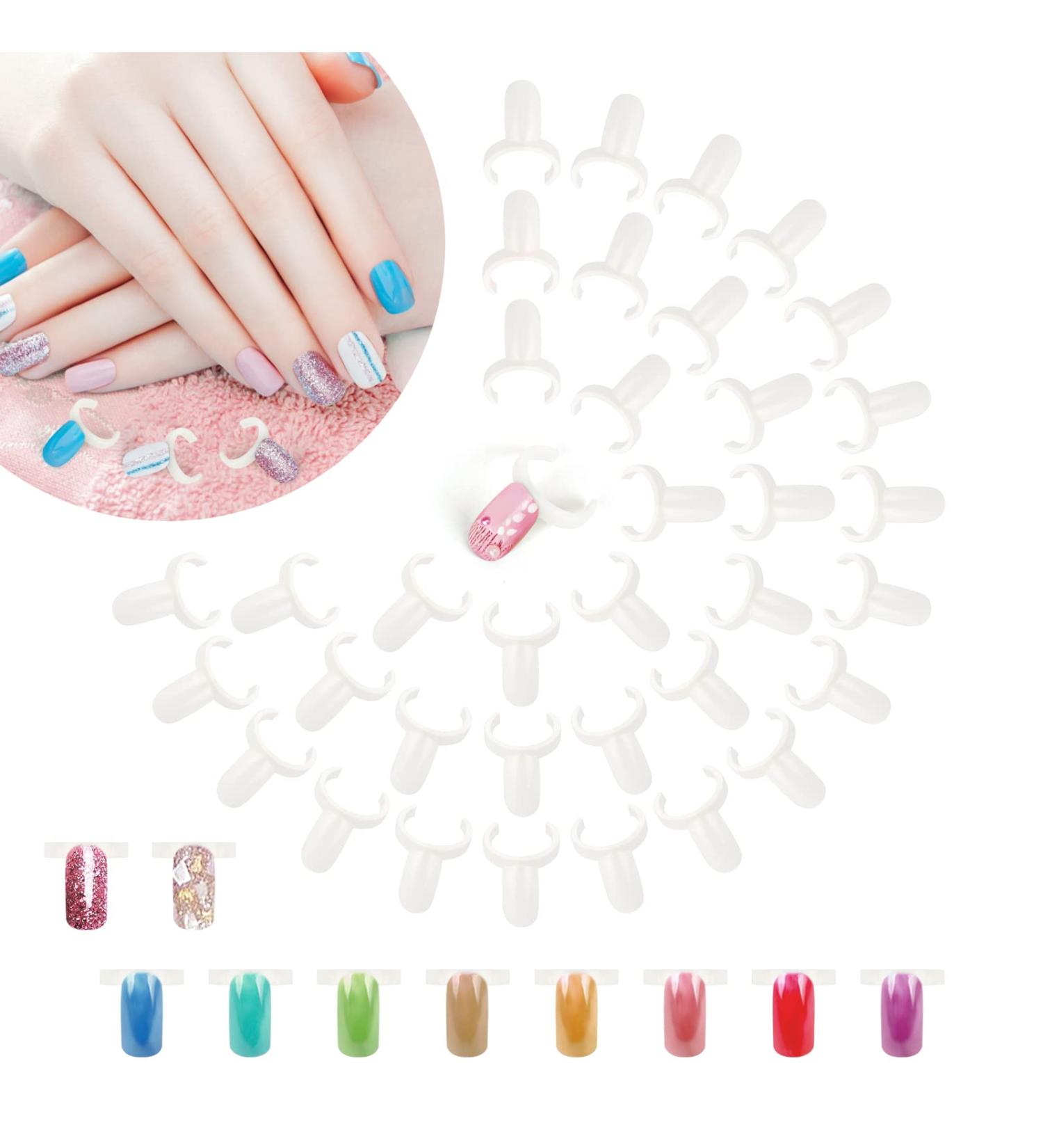 200Pcs Natural Color Nail Display Tips for Nail Art Color Chart - Perfect for Manicure Store Beginners - Buy Online on GoSupps.com