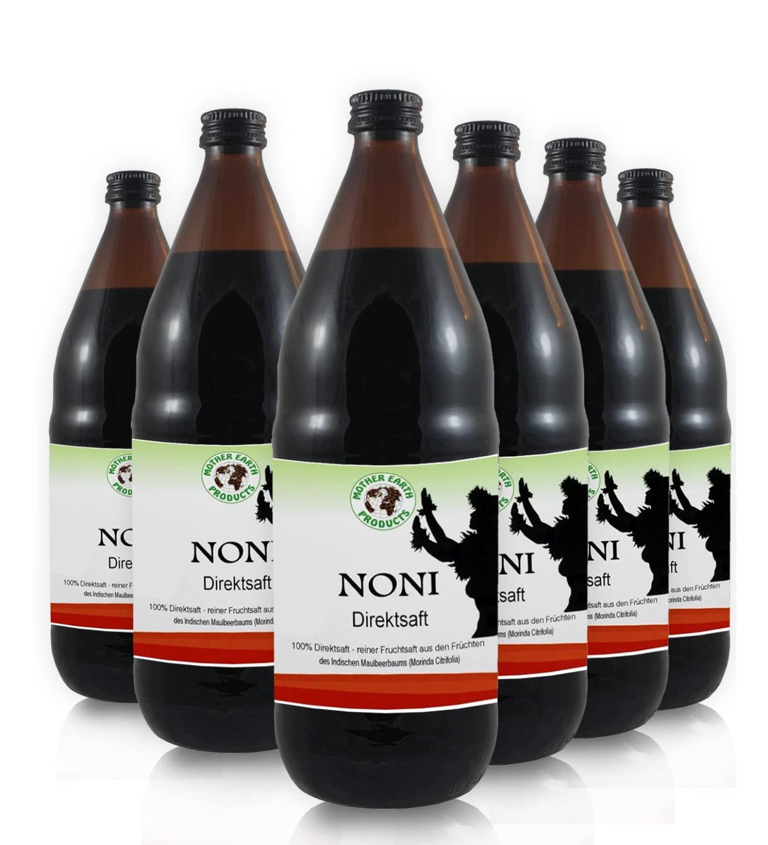 Mother Earth Products Nonisaft 100% direct juice made from natural wild growth Premium "Quality bottled in Germany (3 x 1000 ml)