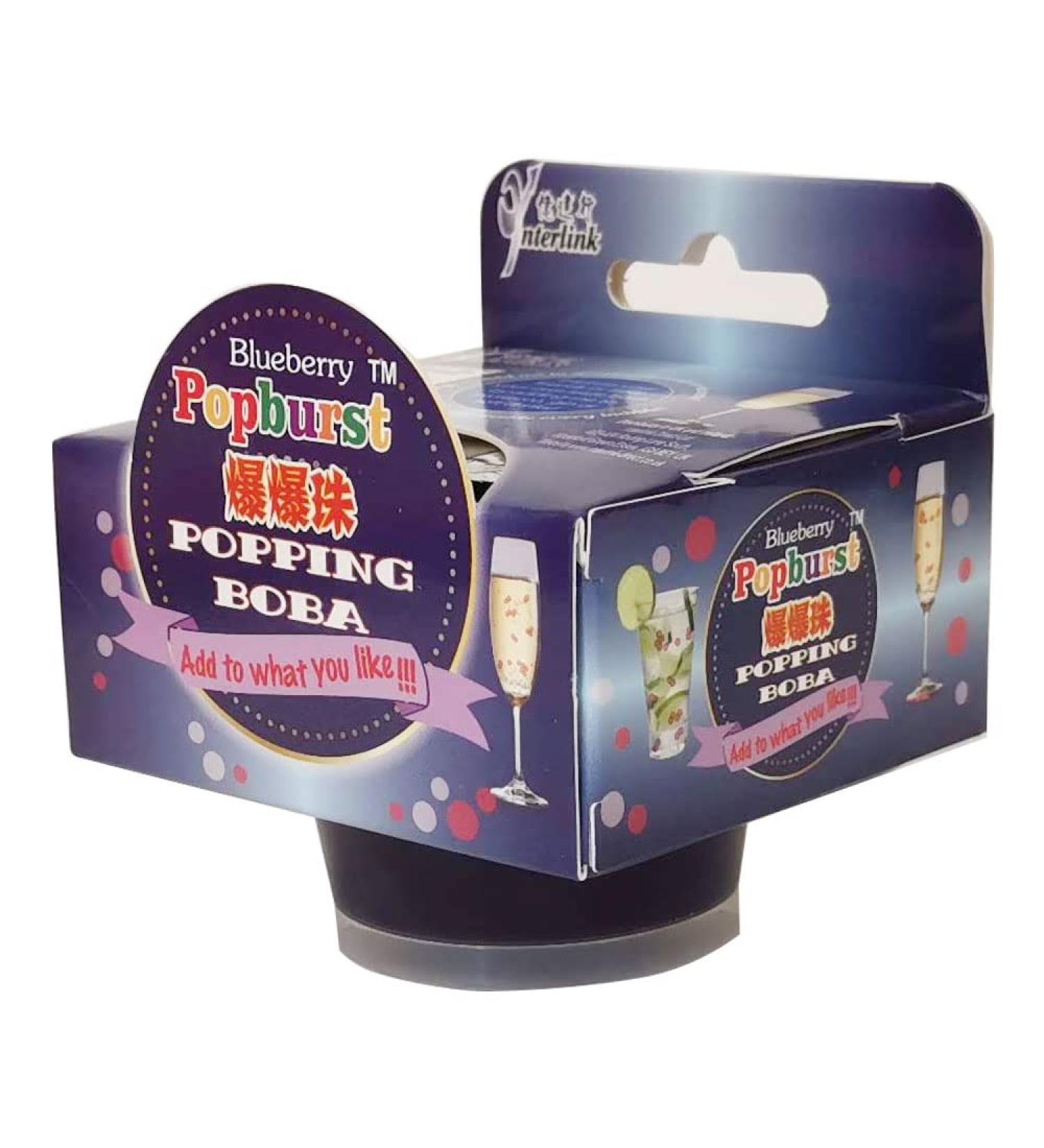 Popburst Popping Boba Blueberry Flavour 130g