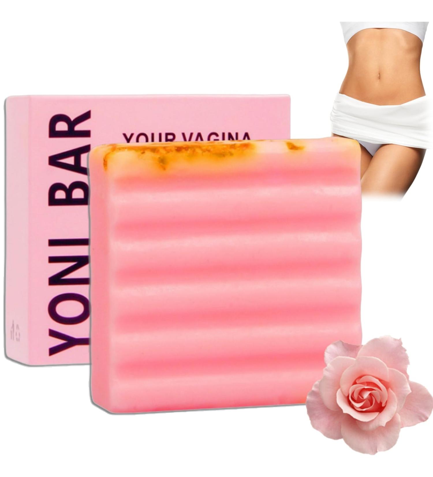 Yoni Women's Soap Bars Advanced Soap Bars Intimate Washing Female Natural Soap Bars Yoni Bar Soap for Women Ph Balance Feminine Wash for Women Feminine Hygiene Wash Suitable for All Skin Types 100g - Buy Online on GoSupps.com