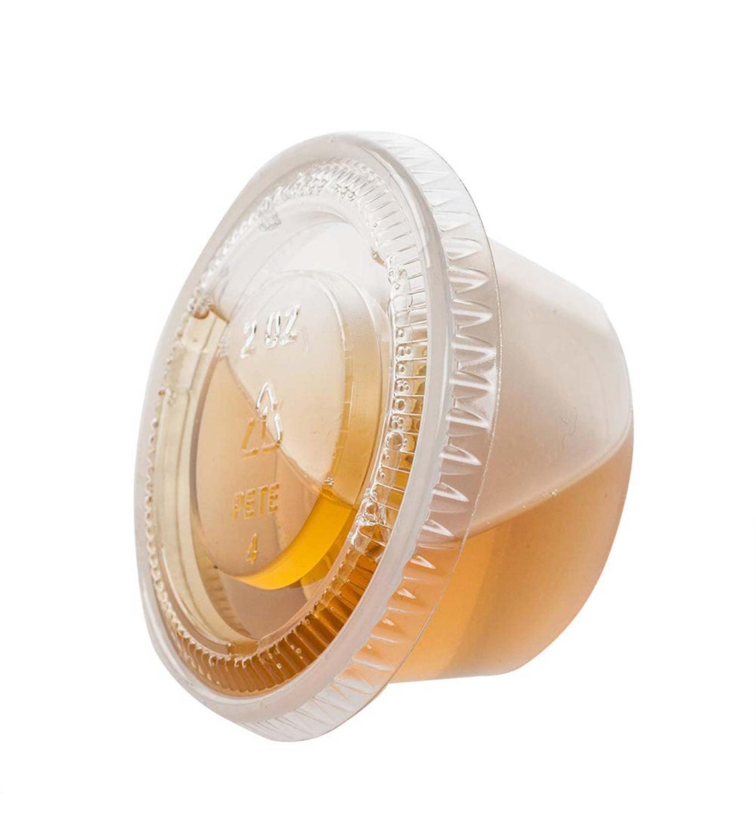 TashiBox 2 oz Disposable Plastic Jello Shot Cups with Lids - 200 Sets - Buy Online on GoSupps.com