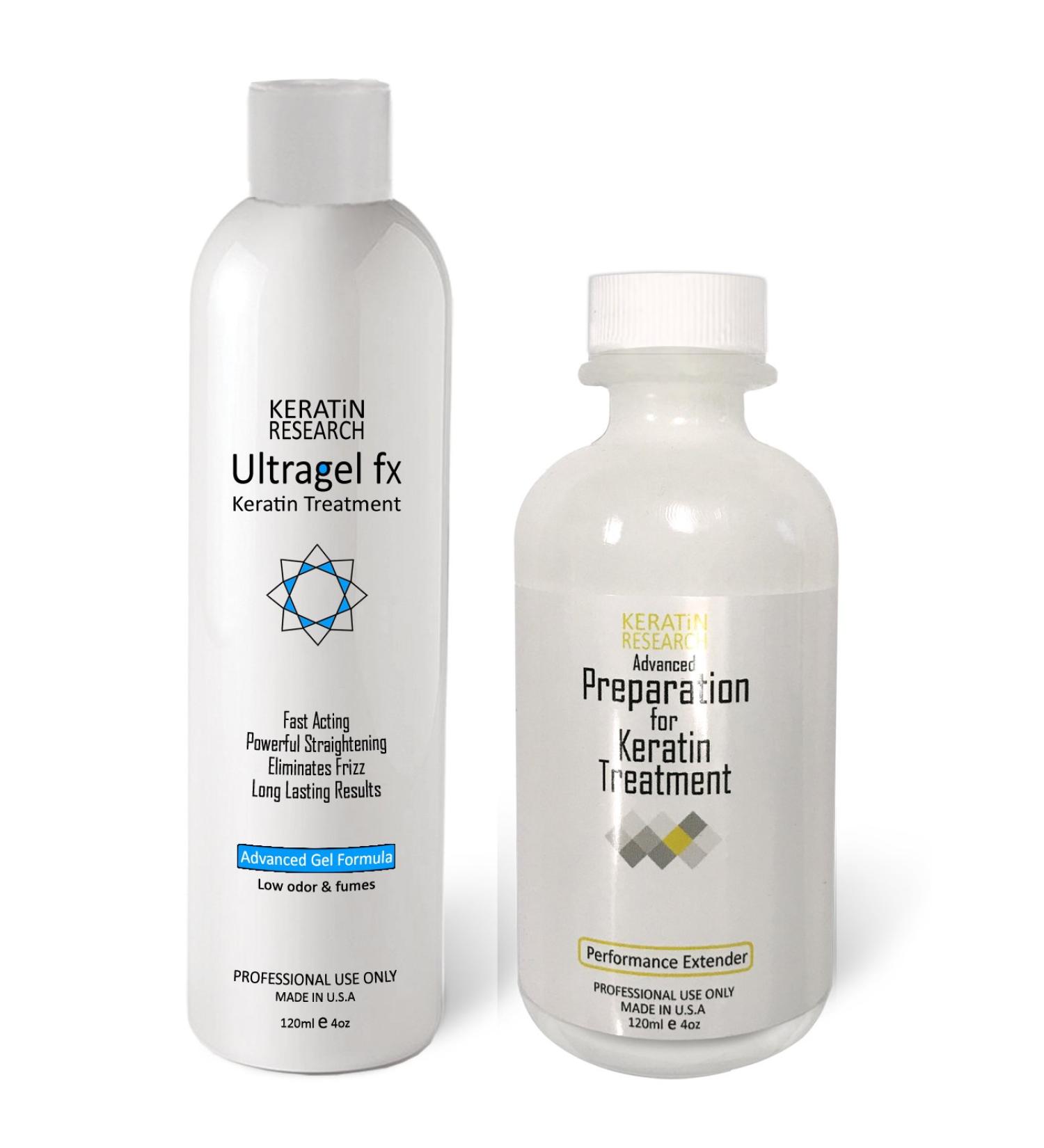 UltraGel FX Complex Brazilian Keratin Blowout Hair Treatment 120ml | Smooth Repair & Straighten All Hair Types Coarse Curly & Straight - Buy Online on GoSupps.com