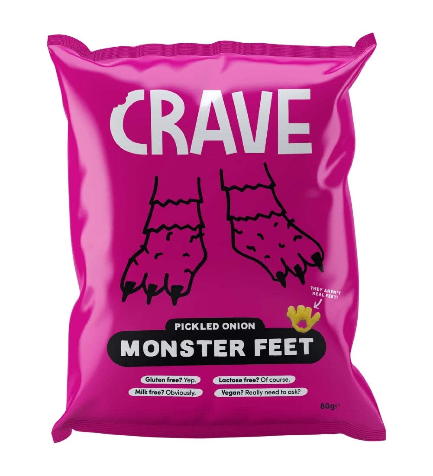 Crave Pickled Onion Monster Feet 80g