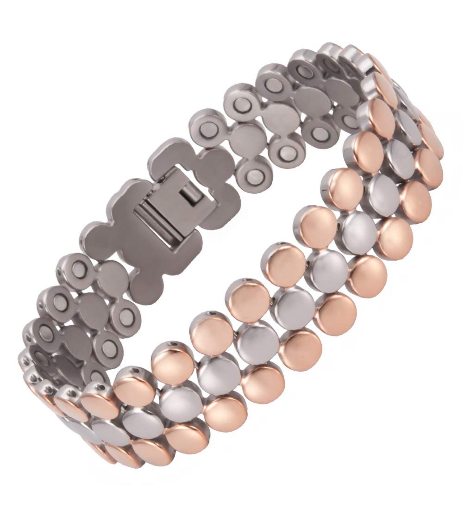YUNCHUANG Titanium Magnetic Bracelet for Men & Women | Stylish & Healthy Accessories - Buy Online on GoSupps.com