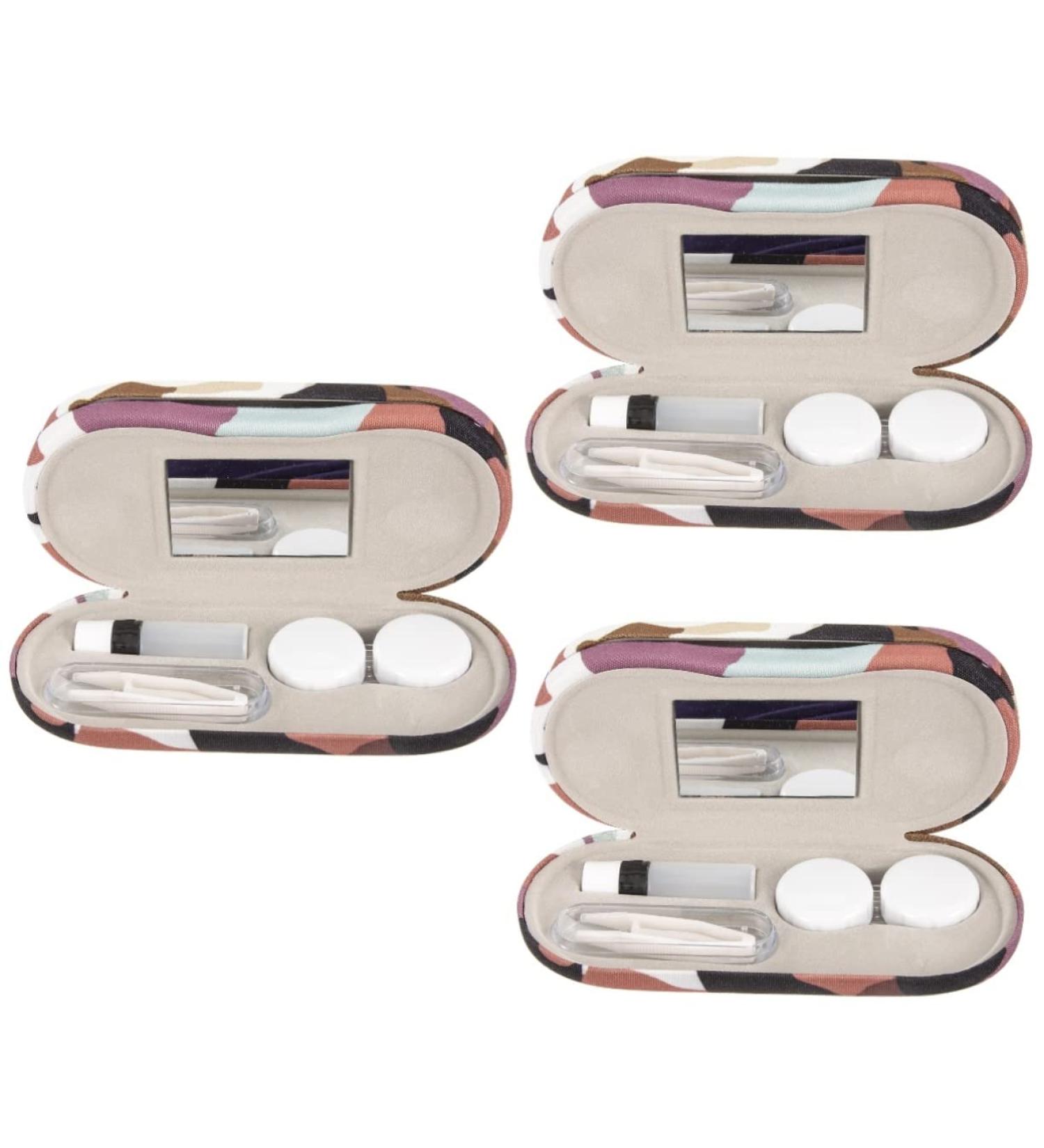 Solustre 3 Sets Glasses Case | Dual Purpose Clipper Guards & EyEdetui | Guinea Pig Toys Tool Coach | Hard Shell Organizer for Sunglasses - Buy Online on GoSupps.com