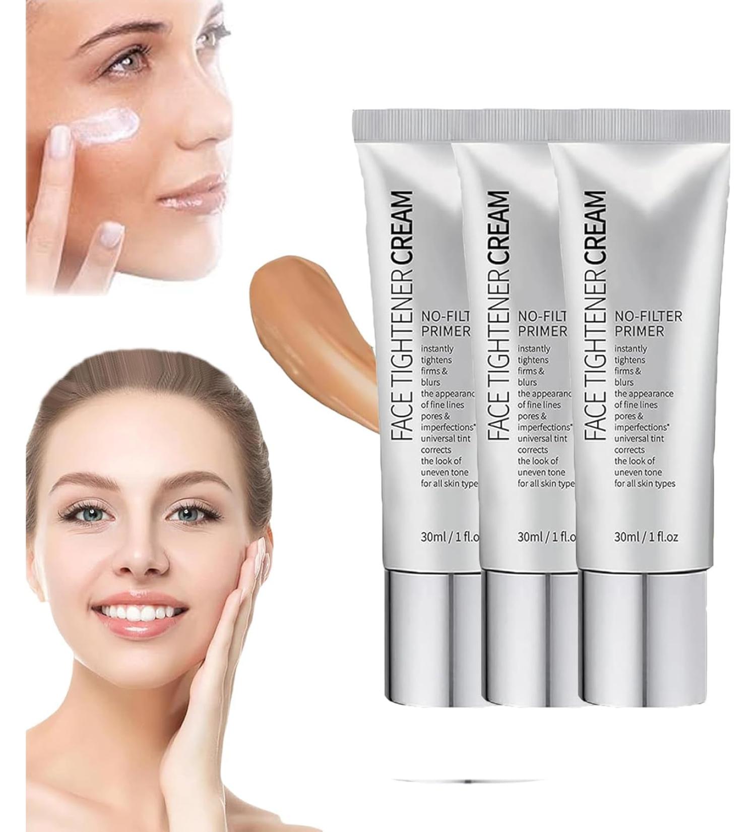Face Tightener No-Filter Primer Instant Face Tightener No-Filter Primer No Filter Primer Face Tightener Mattifying Primer with Shine Control for All Skin Types (3pcs) - Buy Online on GoSupps.com