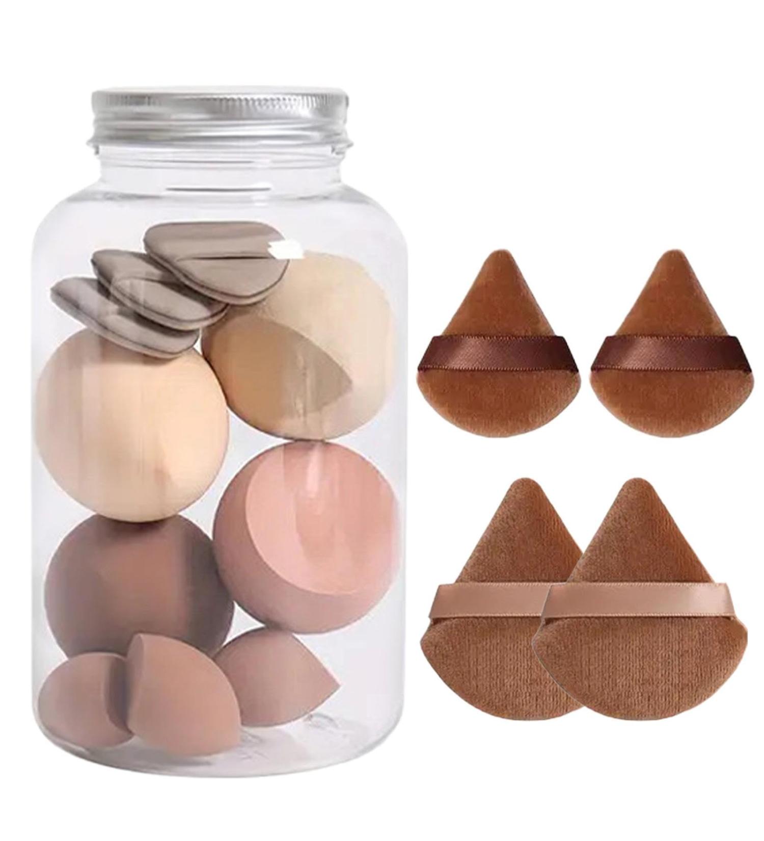 minii Makeup Sponges Small Beauty Sponge Blender Set 14 Blending Sponge Professional Beauty Makeup Set beauty blenderr Multi Colored Makeup Sponge Latex Beauty Sponges For Women Light Coffee - Buy Online on GoSupps.com
