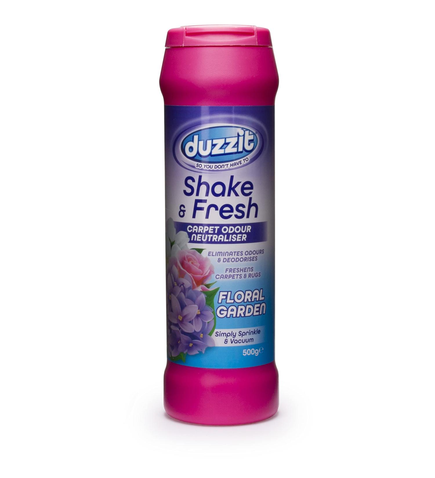 Duzzit Shake & Fresh Floral Garden 500g - Refresh your space with this exquisite scent - Buy Online on GoSupps.com