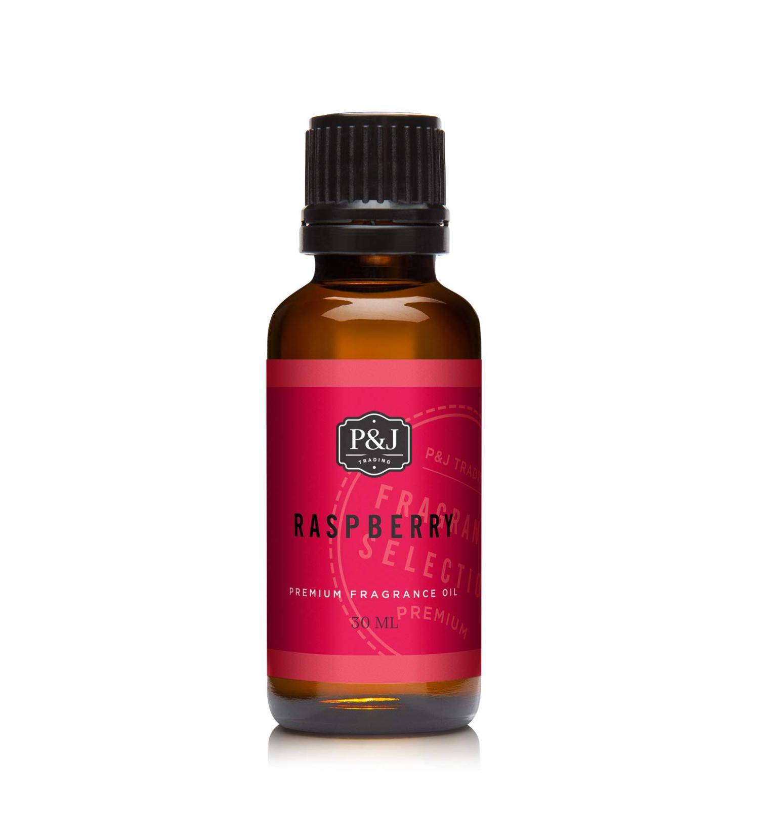 P&J Fragrance Oil - Raspberry Oil 30ml | Best for Candles Soap Making & Diffusers | Fresh Scents Worldwide - Buy Online on GoSupps.com