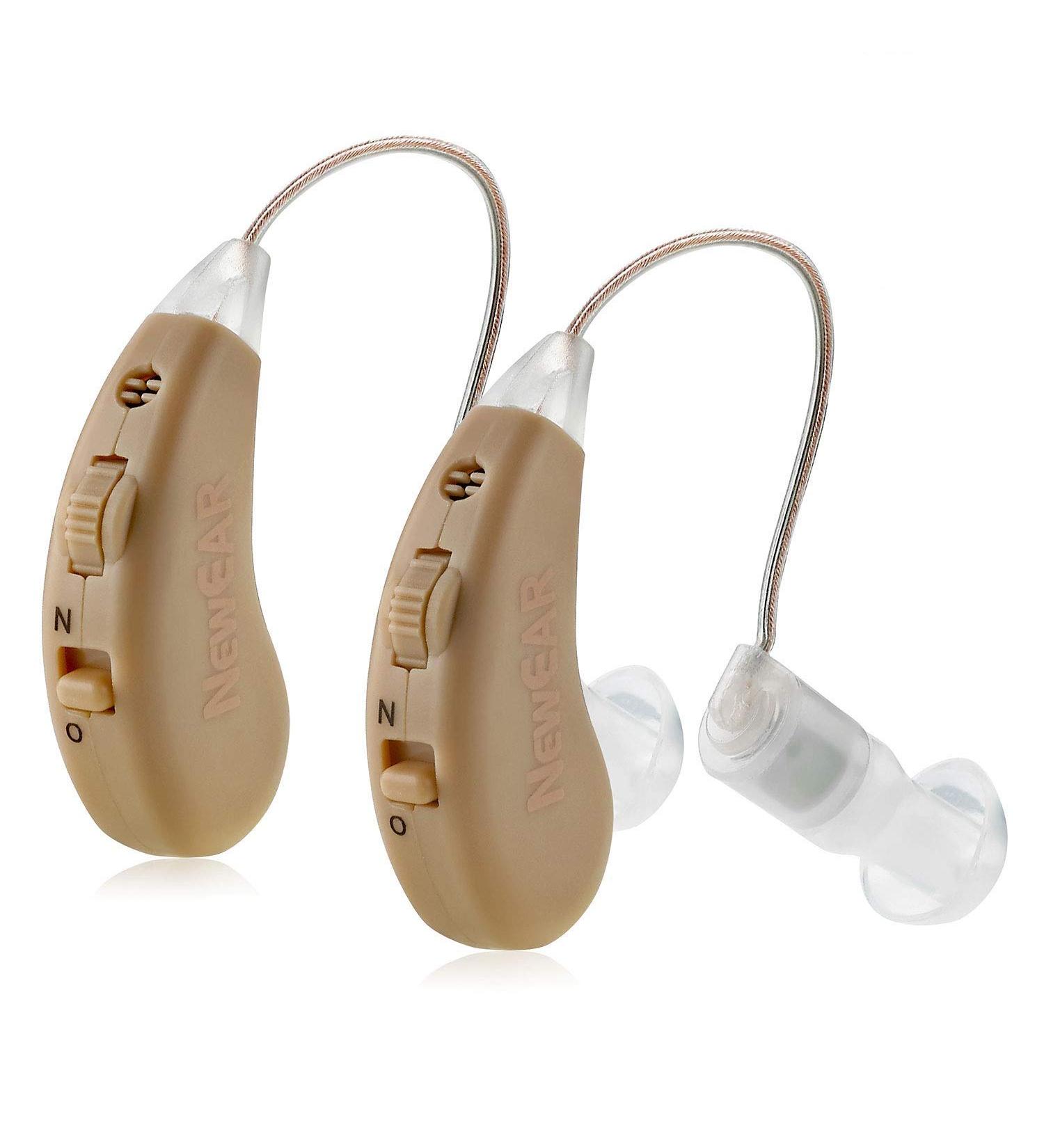 Digital Hearing Amplifier (Pair of 2) - Noise Cancelling, One Touch Volume Control, Rechargeable USB Dock - MEDca - Buy Online on GoSupps.com