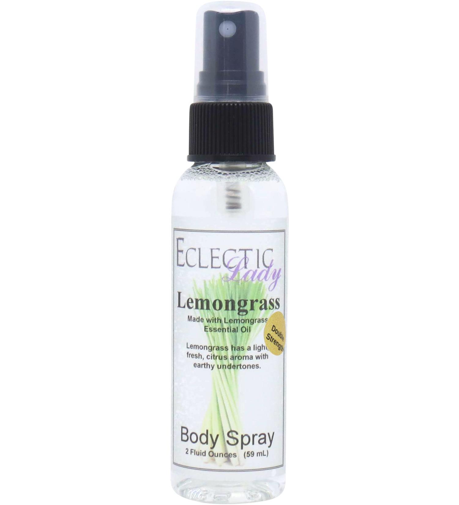 Lemongrass Essential Oil Body Spray (Double Strength) 2 ounces Body Mist for Women with Clean Light & Gentle Fragrance Long Lasting Perfume with Comforting Scent for Men & Women Cologne with 2 Fluid Ounces (Double Strength) - Buy Online on GoSupps.com