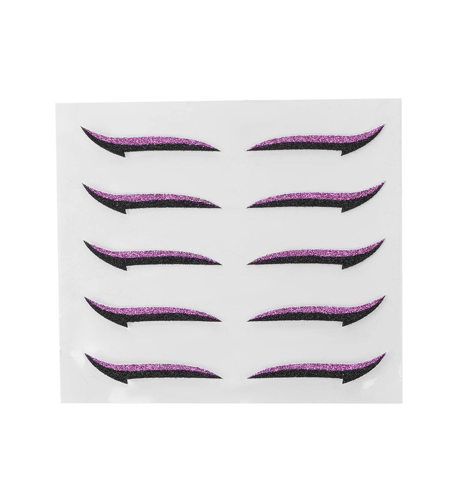 Stickers Colorful Reusable Waterproof Self Adhesive Stickers for Weddings Dance Parties - Buy Online on GoSupps.com