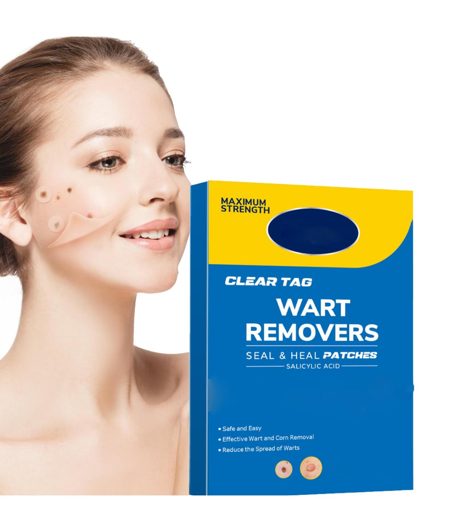 Effective Wart Remover Stickers - Safe Skin Care Solution for All Skin Types | 144 Patches - Buy Online on GoSupps.com