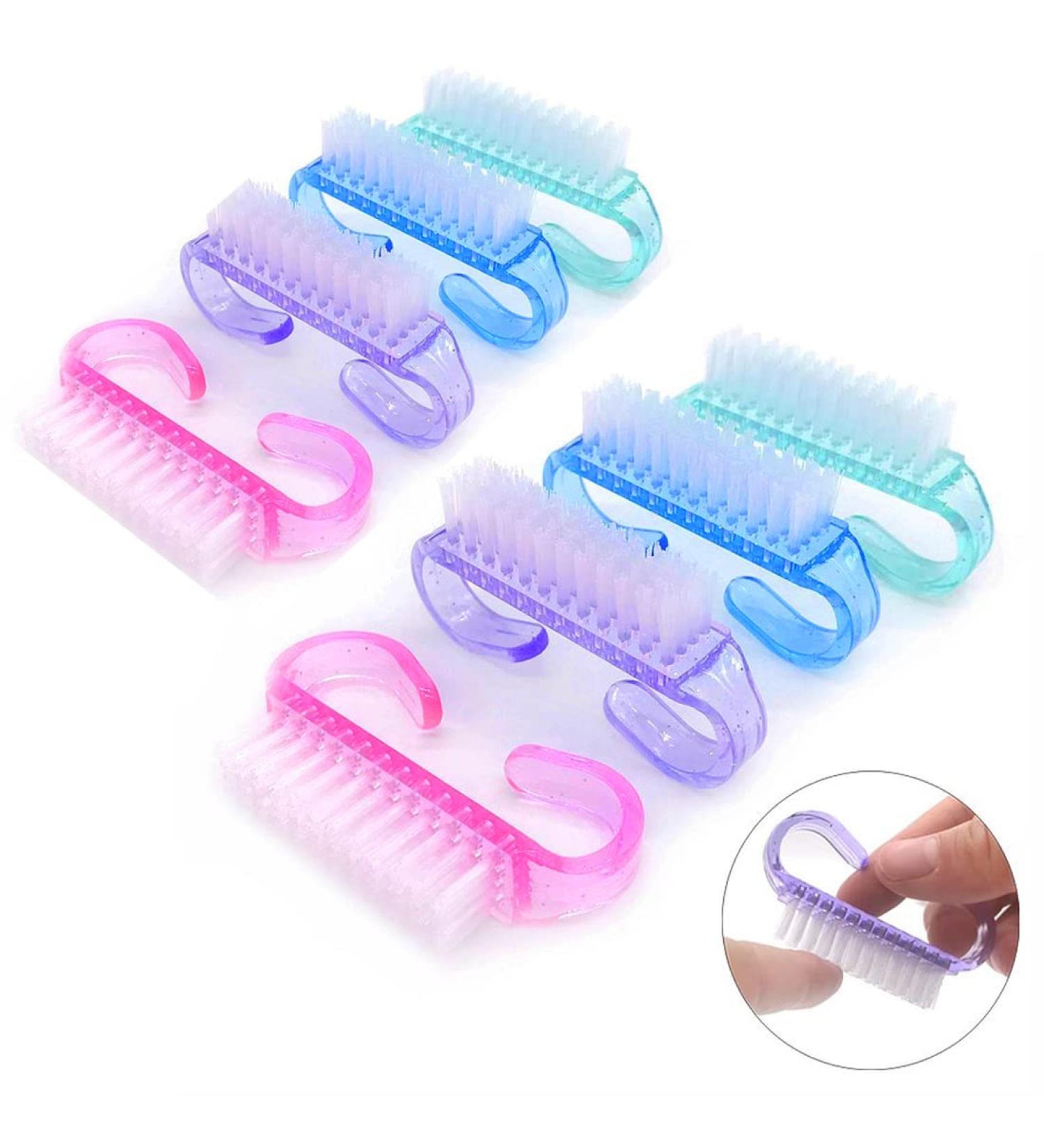 8PC Nail Brush Set - Professional Handheld Cleaning Brushes for Nails & Dust Removal Accessories - Buy Online on GoSupps.com