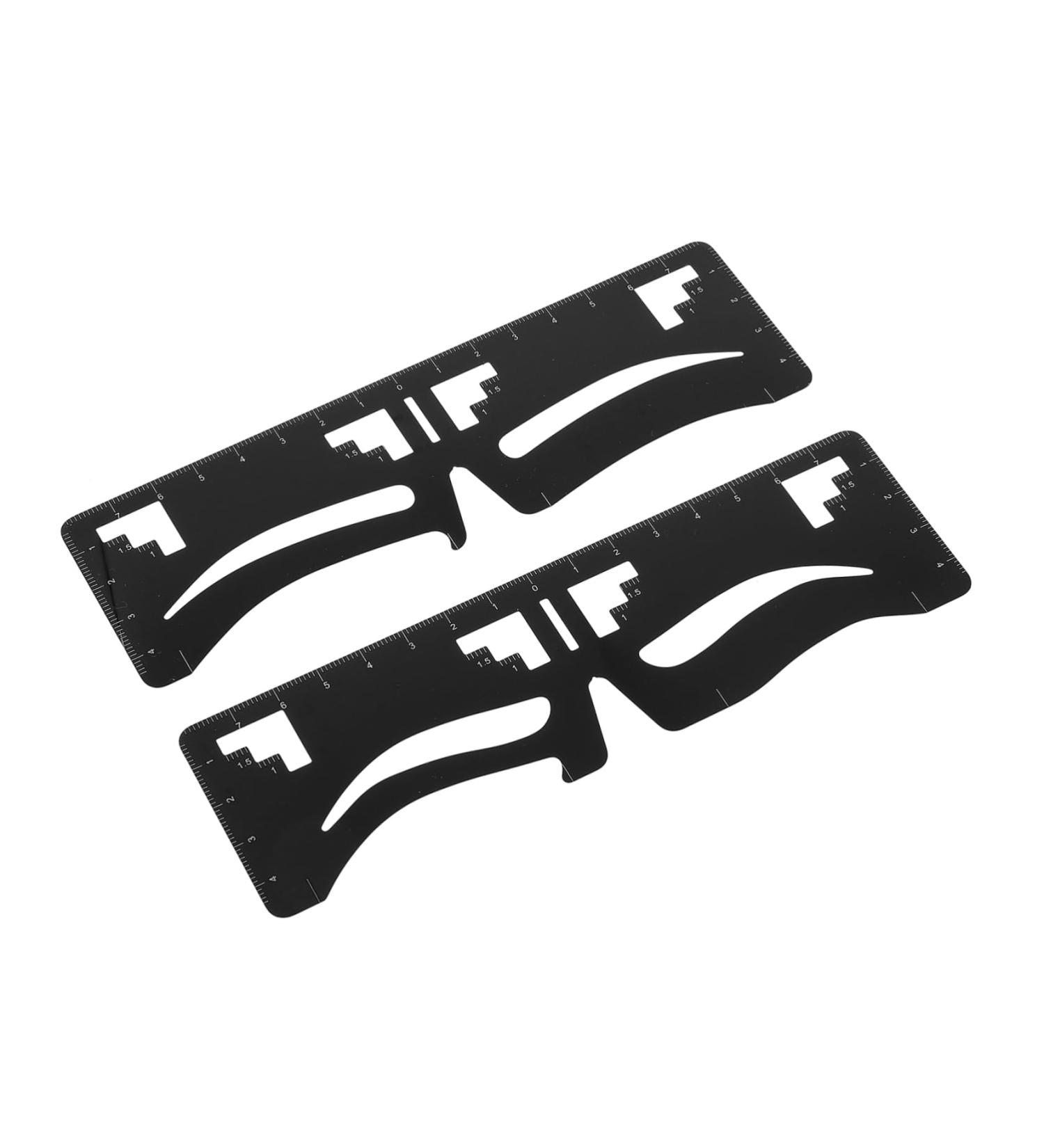 NOLITOY 8 Pcs Eyebrow Ruler Eyebrow Auxiliary Ruler Eyebrow Tools Makeupset Eyebrow Shaper Make up Template - Buy Online on GoSupps.com