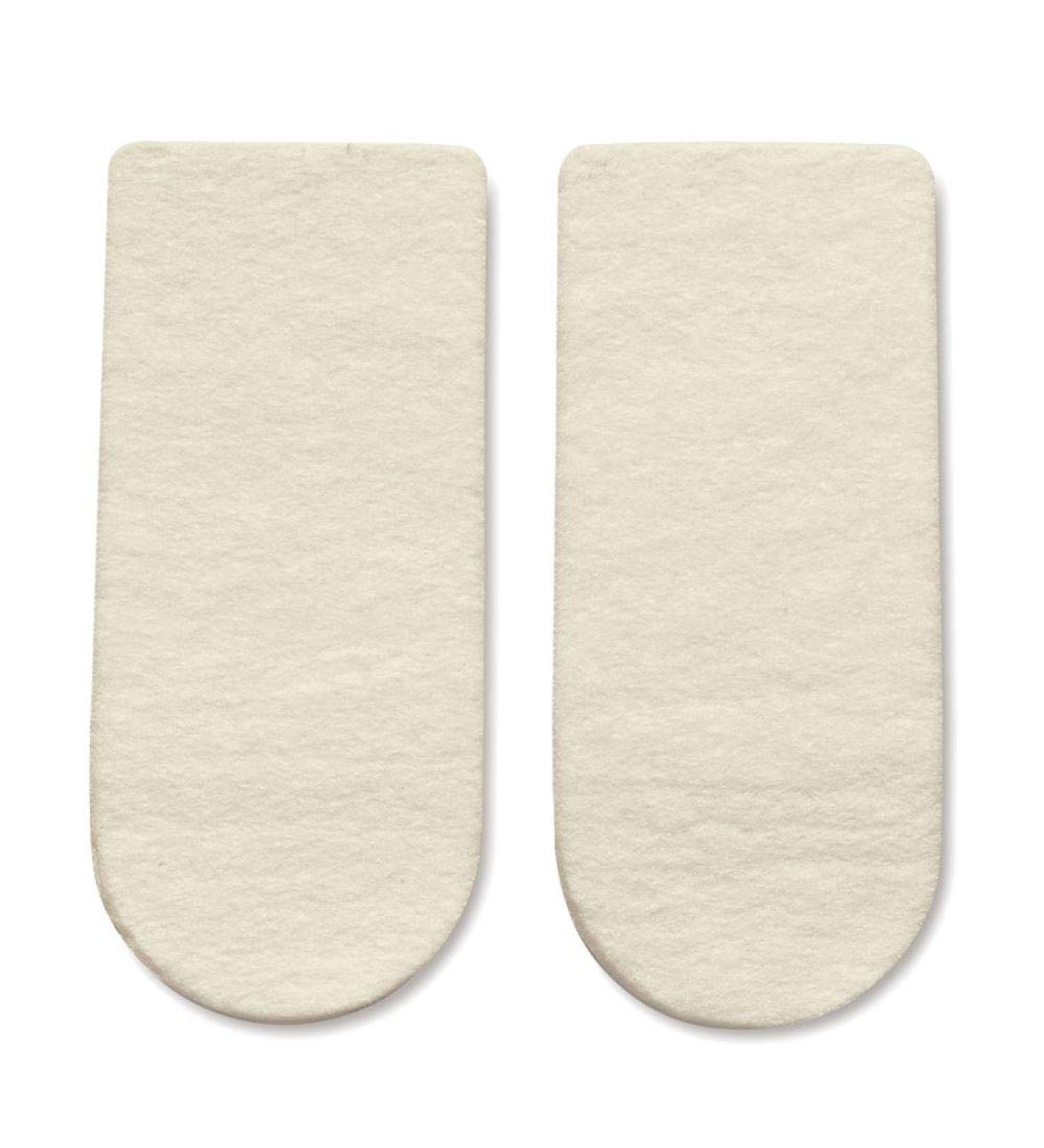 HAPAD 3/4 Length Heel Wedges  Large  3x9/16 inch  pair