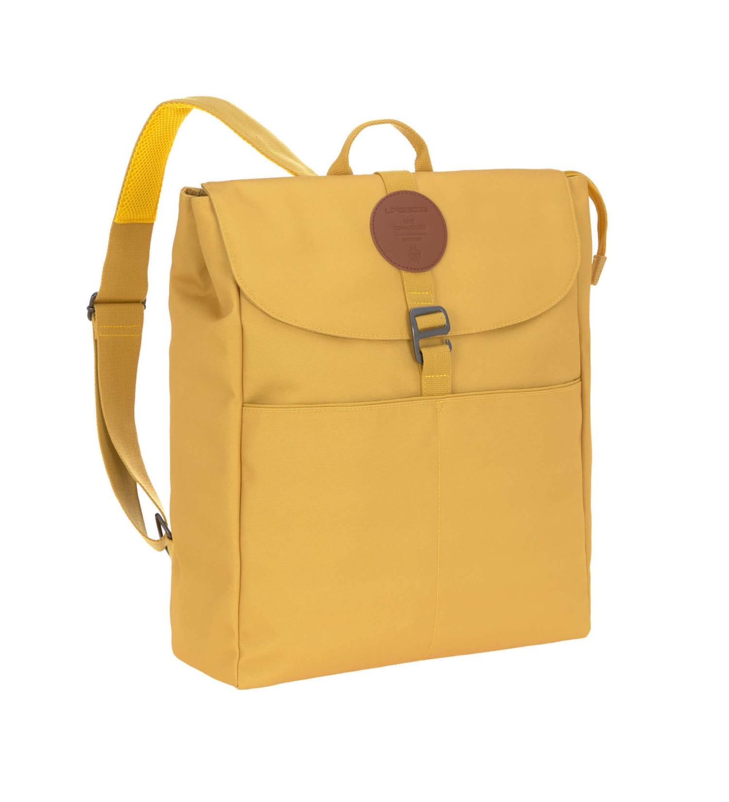 Shop Stylish L SSIG Baby Changing Backpack - Adventure Lemon Curry | Complete Changing Accessories Included | Ideal for International Shipping - Buy Online on GoSupps.com