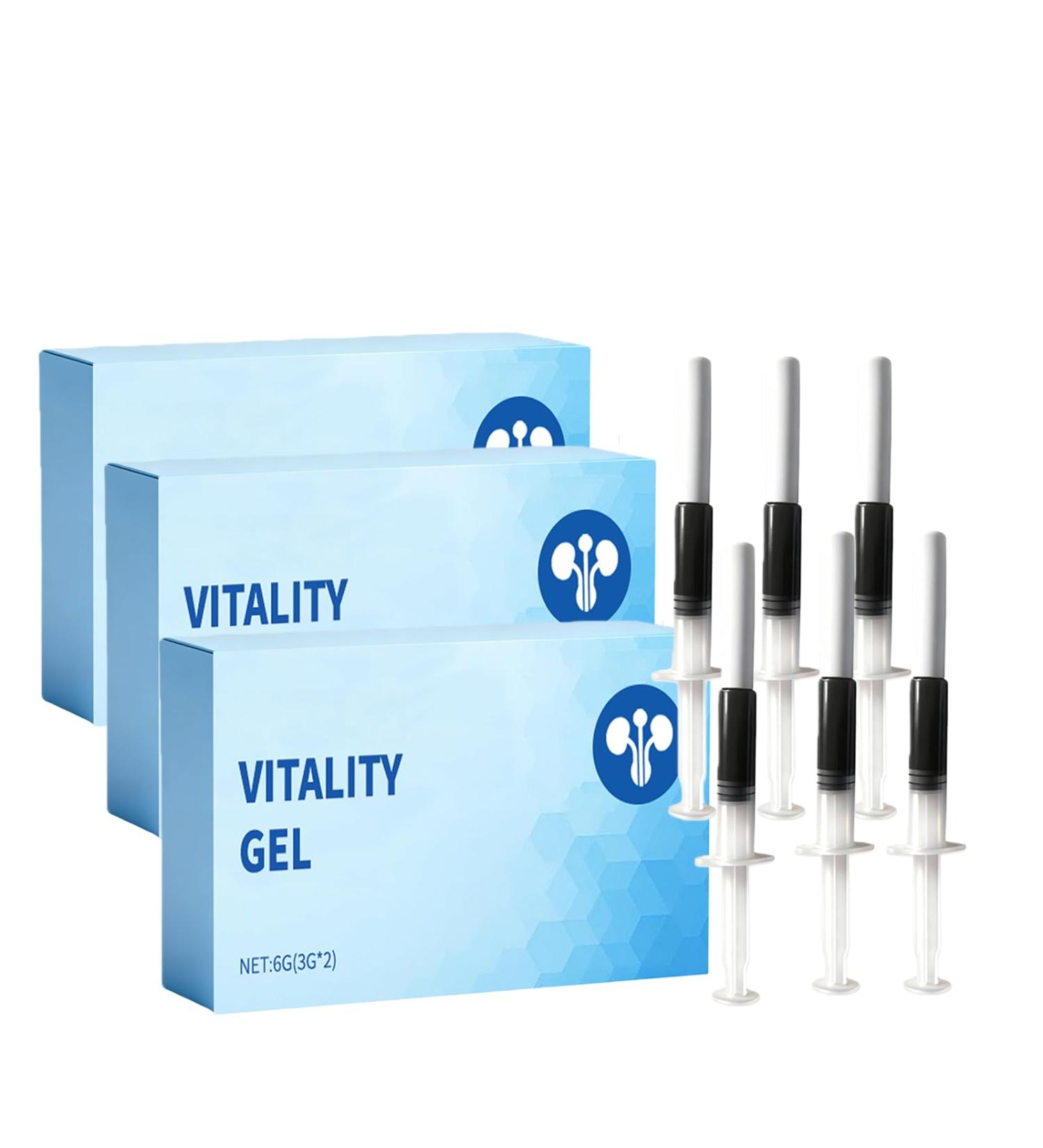 Prostate Vitality Gel for Men Gentle Freshness & Daily Comfort Support Mild Formula for Private Care Easy-Use Clean Gel 6g(3) - Buy Online on GoSupps.com
