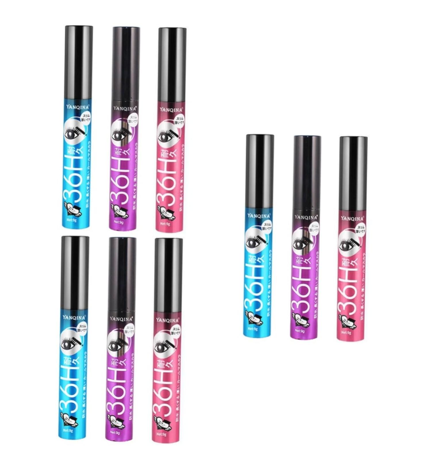 MAGICLULU 9 Pcs Waterproof Mascara Eyelash Mascara Women Mascara Eyelash Spoolies Make up Makeup Miss - Buy Online on GoSupps.com