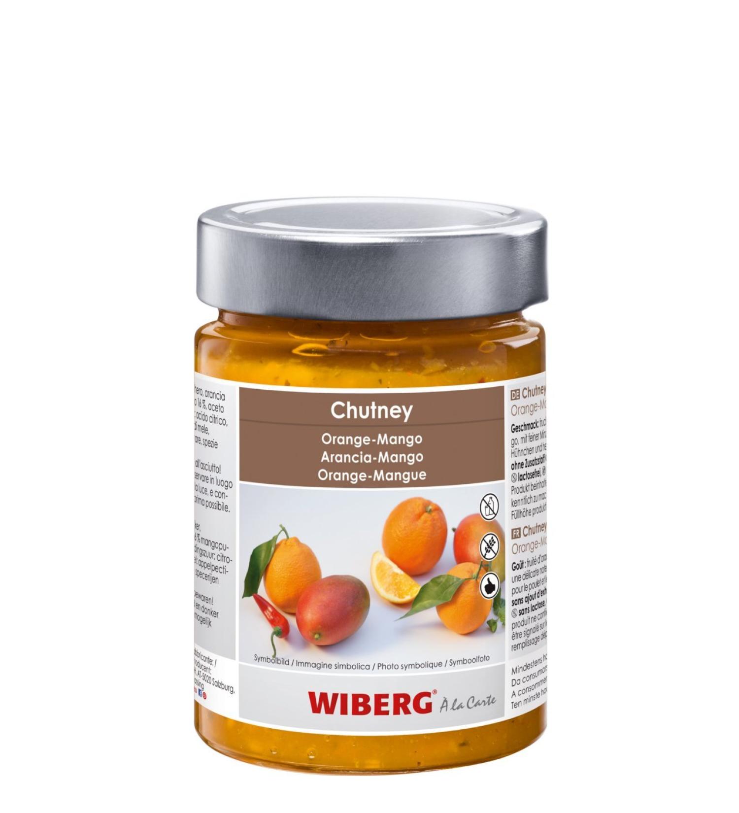 Wiberg - Chutney Orange -Mango 390g