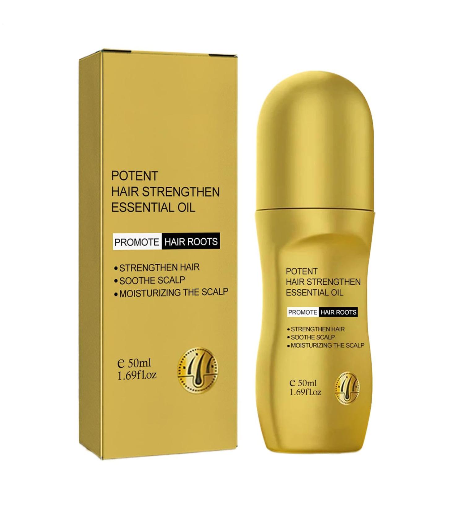  Mimoqk Hair Thickening Rollerball 50ml Scalp and Hair Strengthening Oil Scalp Moisturizer for Dense Hair Hair Loss and Damaged Hair Oil Restorative Formula for Thicker Healthier Hair - Buy Online on GoSupps.com