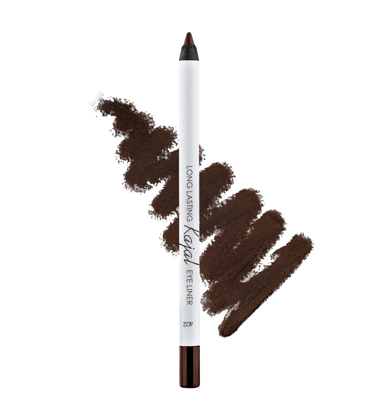 Lamel Long Lasting Gel Eyeliner Kajal - Brown 1.4g/0.05oz - Smudgeproof, Waterproof & High Pigment Formula - Buy Online on GoSupps.com