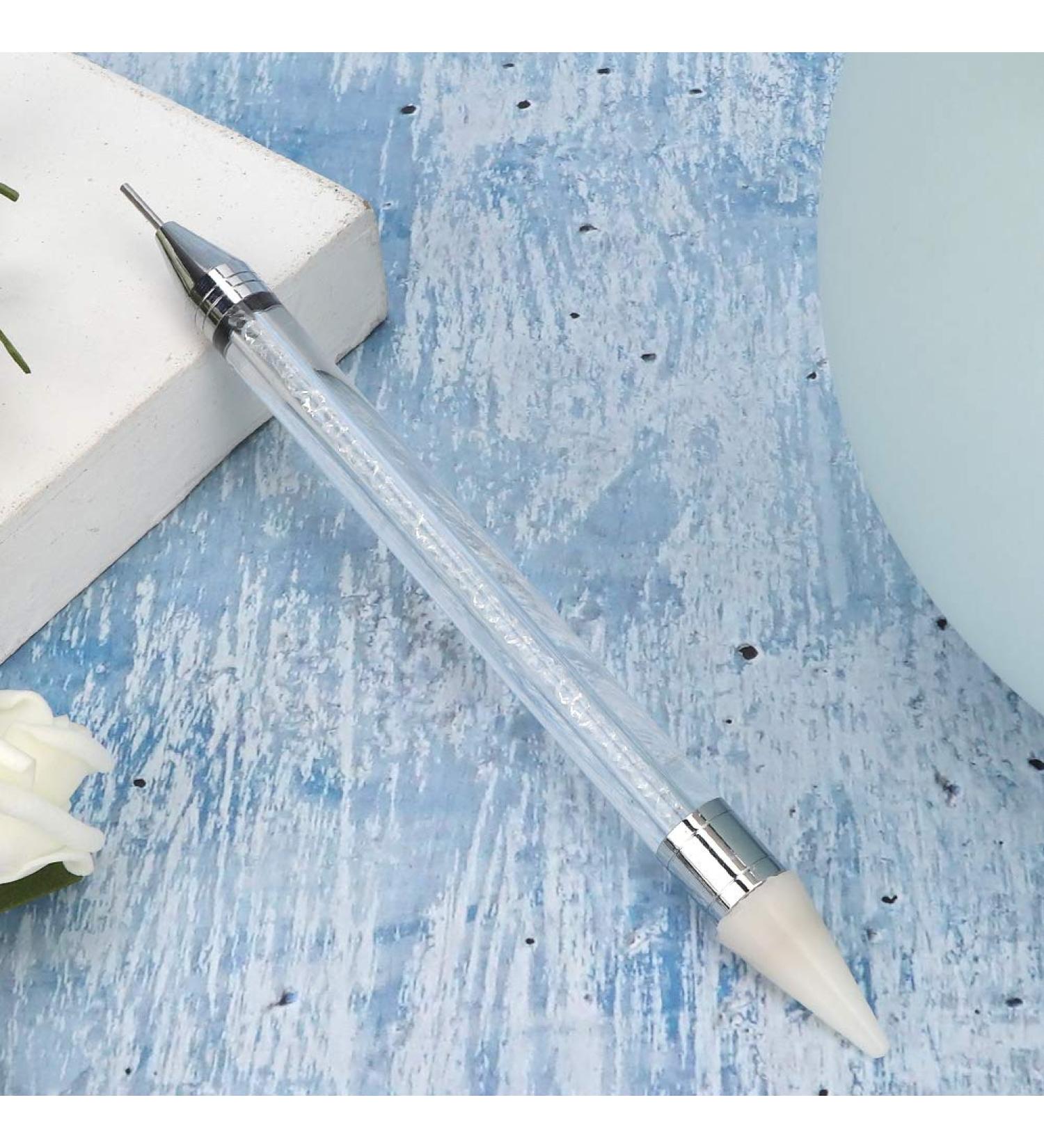 Cuque Crazy Nail Dot Pen - Durable & Fashionable Nail Art Tool for Home & Salon Use (White Crayon) - Buy Online on GoSupps.com