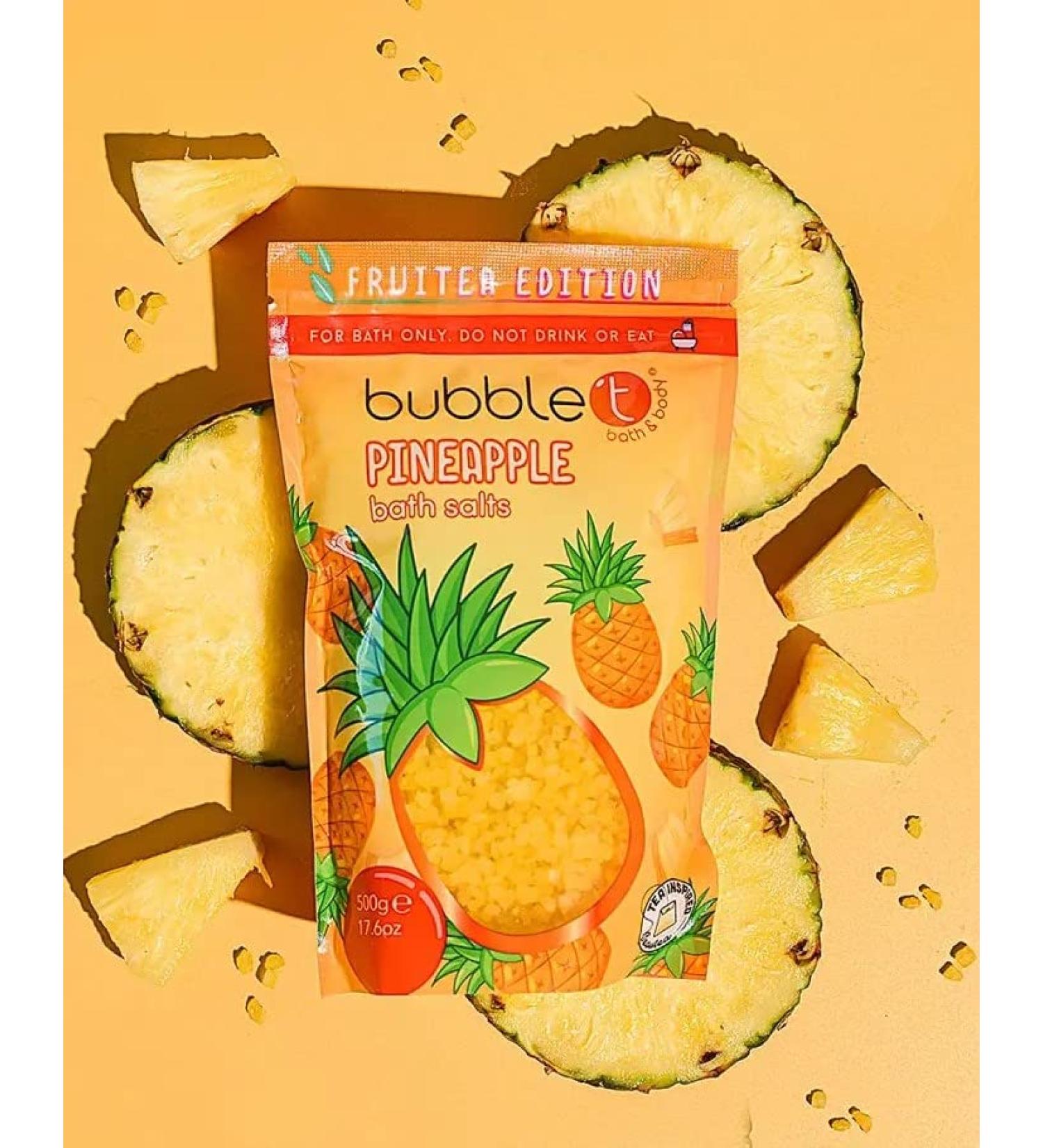Bubble T Cosmetics FruiTEA Pineapple Bath Salts