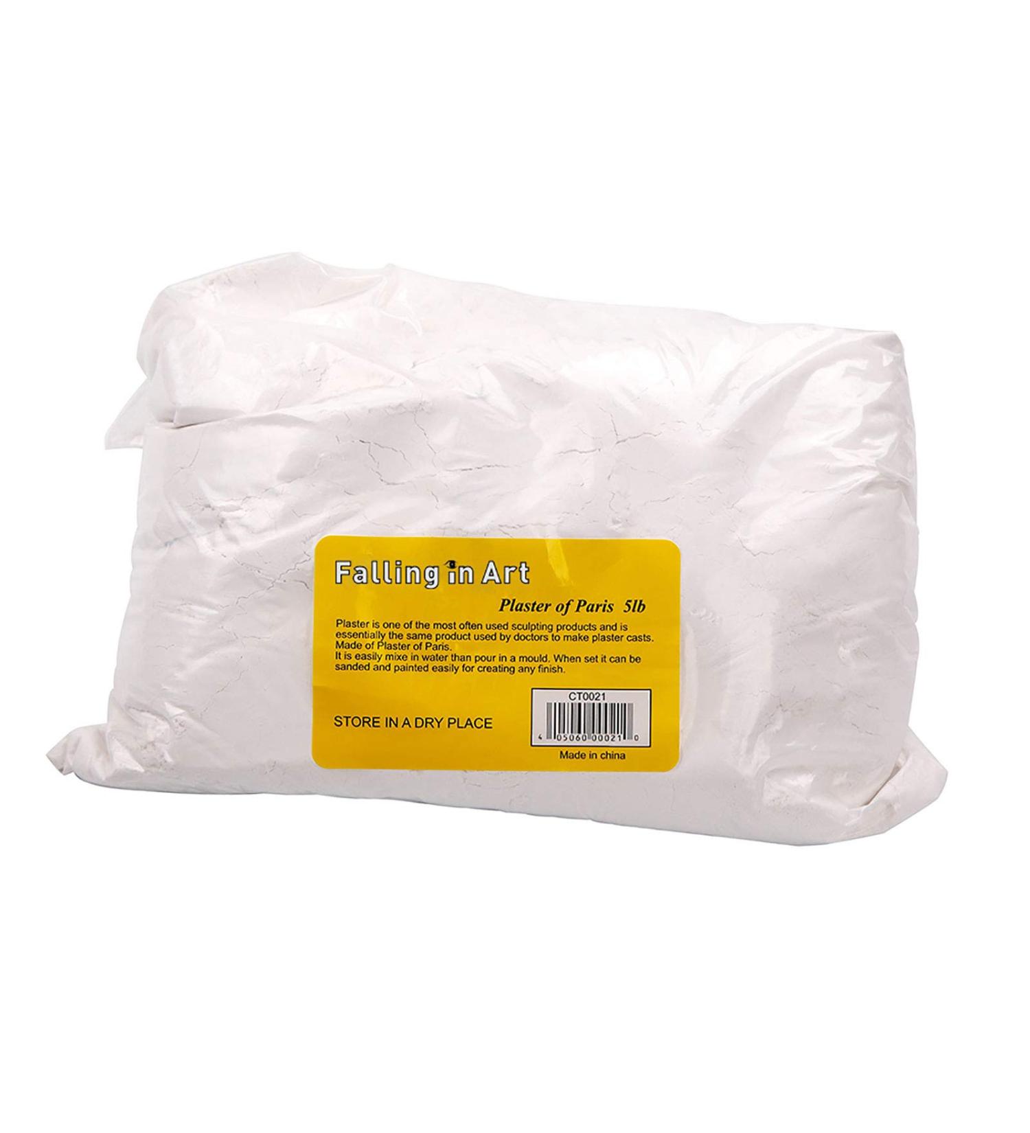 Falling in Art 5lb Plaster of Paris - High-Quality Crafting Material - Buy Online on GoSupps.com