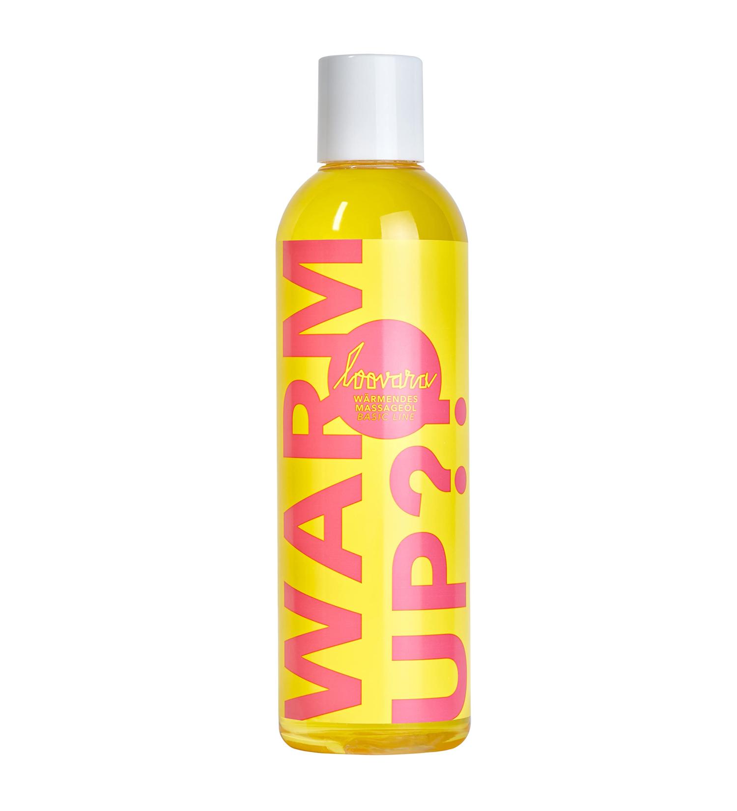 Loovara Massage Oil 250ml - Warming Natural Oils for Erotic Foreplay Vegan & Dermatologically Tested Sweet Fragrance for Partner Massage - Buy Online on GoSupps.com