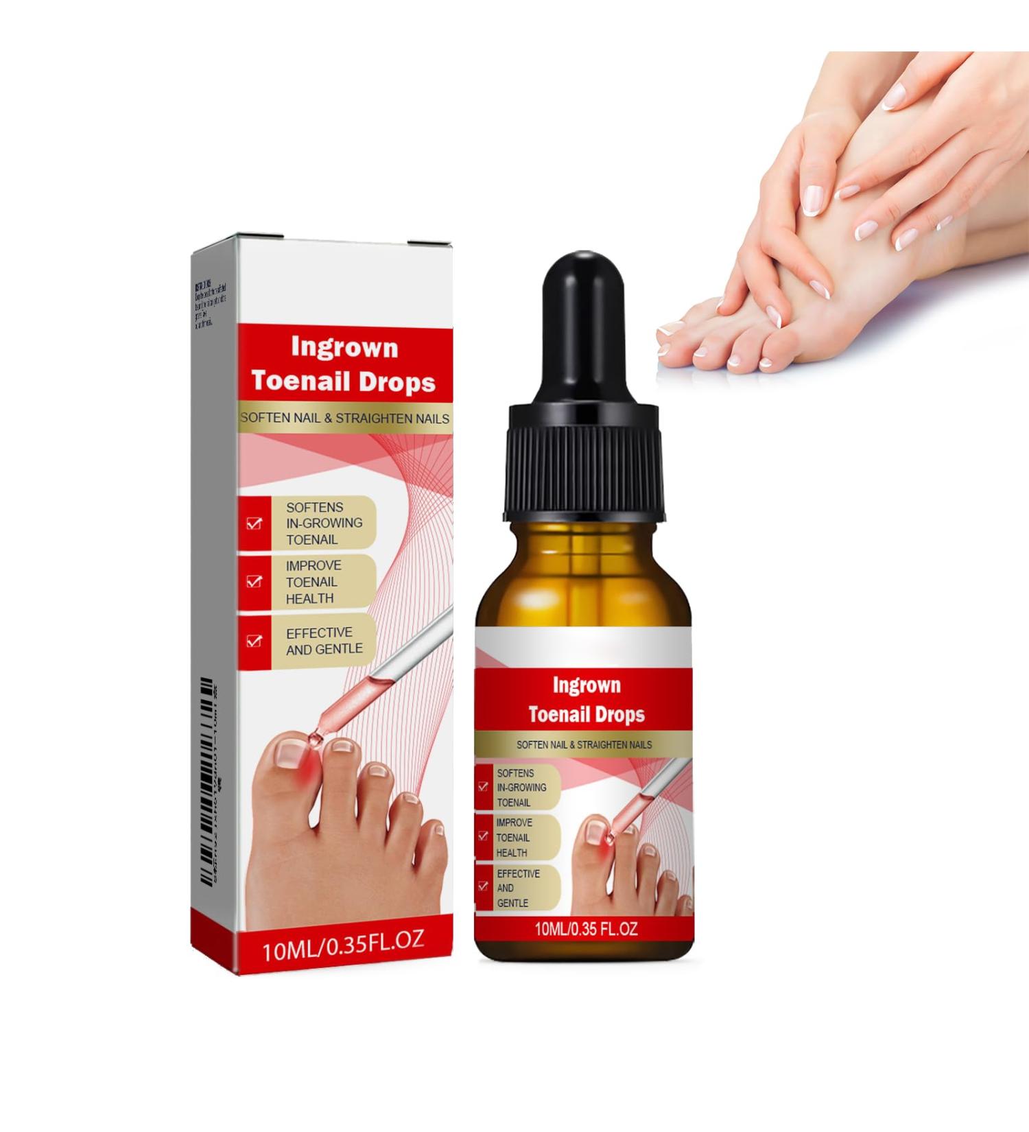 Ingrown Toenail Treatment Drop Ingrown Toenail Treatment Ingrowth Toenail Correction Treatment Oil Correction Ingrown Toenail Drops Cuticle Care Oils For Ingrown Toenails Fungal Toenail Treatment - Buy Online on GoSupps.com