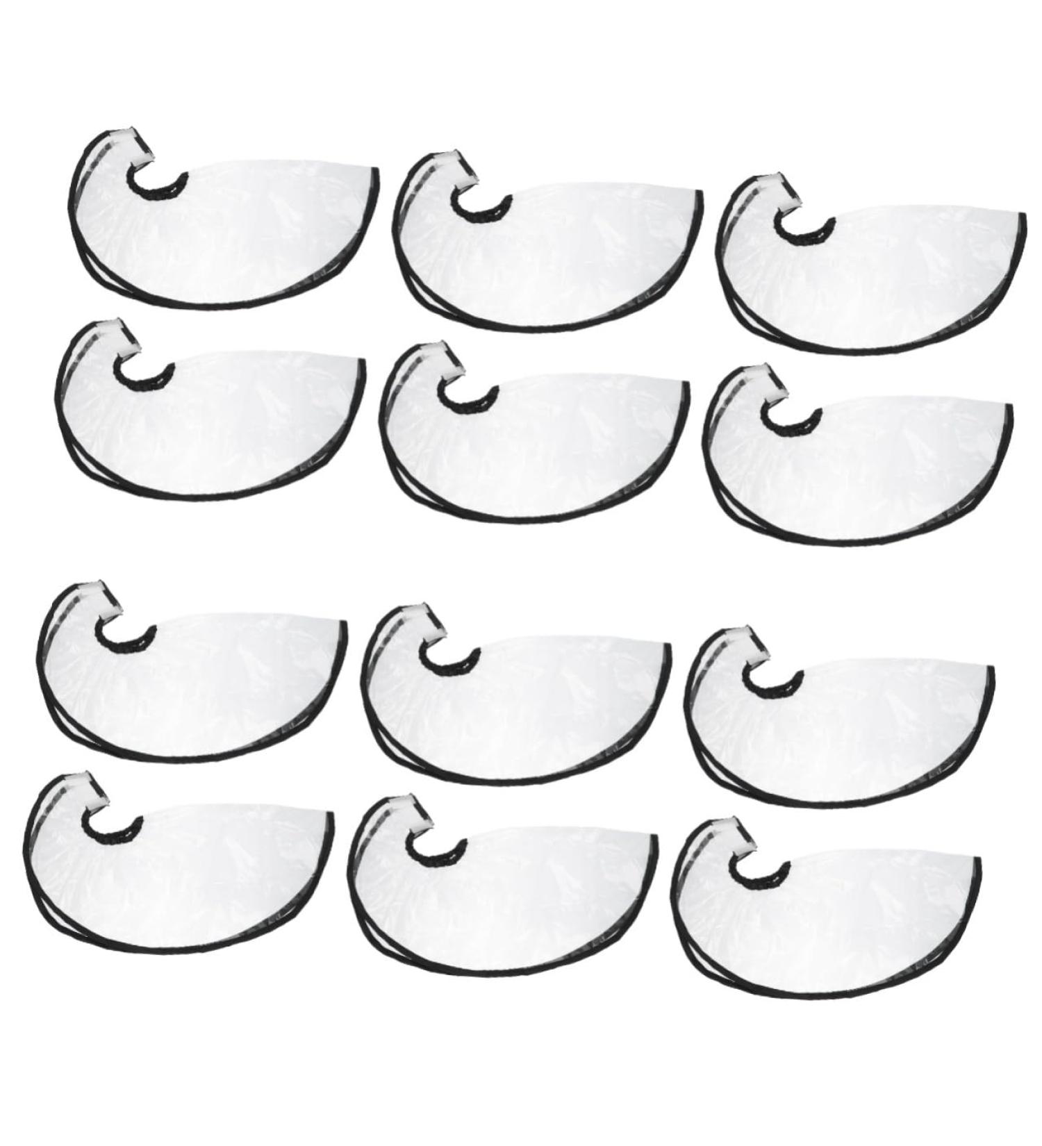 Beavorty 12 Pcs Shampoo Funnel Shampoo Shield Salon Hair Funnel Kit Elder Hairdressing Pe Upright 57x25cmx6pcs Assorted Colorx6pcs - Buy Online on GoSupps.com