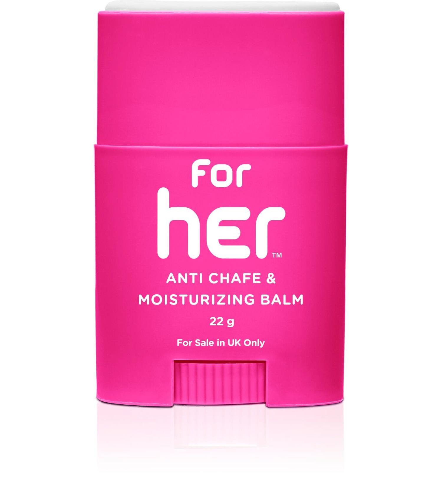 Body Glide For Her Moisturising Skin Protection Stick Anti-Friction Stick Against Friction for Women 22 g