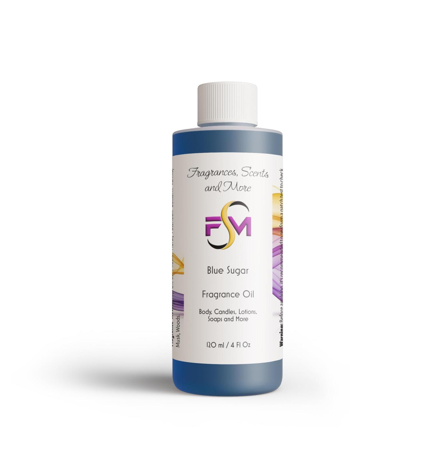 Fragrances Scents and More Blue Sugar Fragrance Oil - 4 Fl Oz Plastic Bottle (120ml) - Buy Online on GoSupps.com