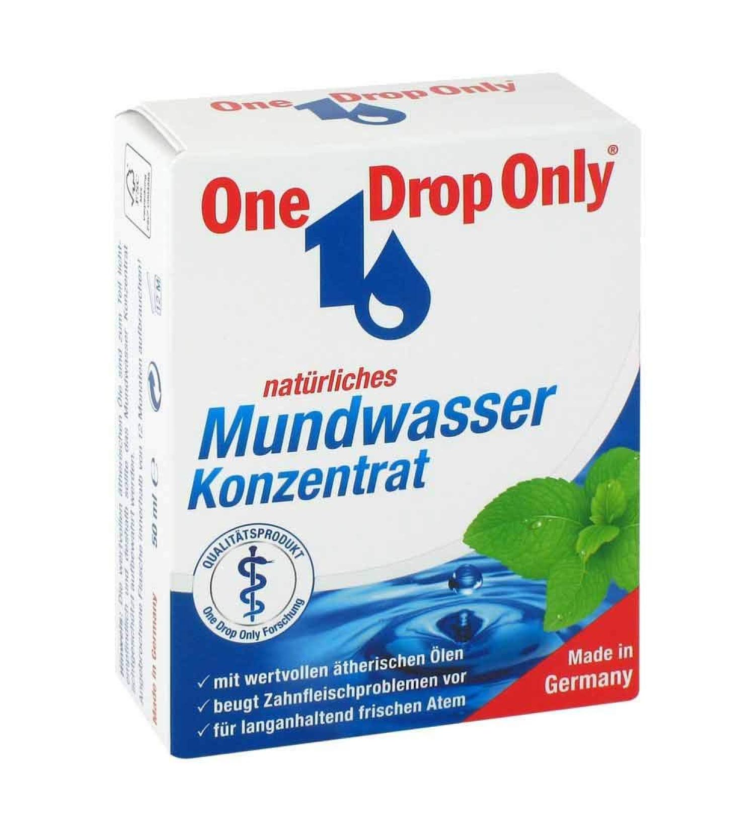 ONE DROP Only natural mouthwash concentrate 50 ml
