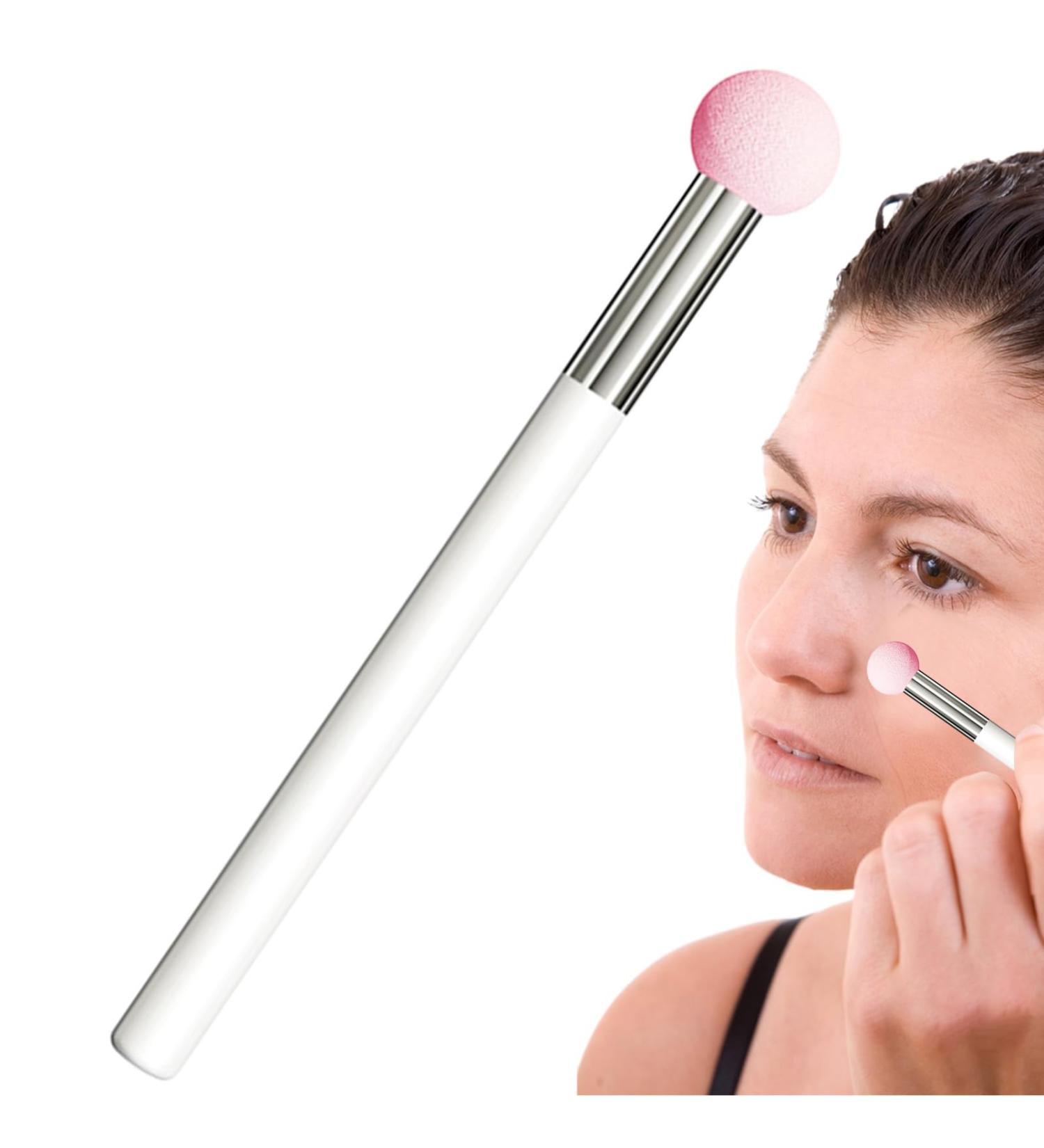 THAELY Mushroom Makeup Sponge Concealer Brush - Mushroom Head Under Eye Concealer Brush | Eyeshadow Brushes for Women Girl Sponge Applicator for Face Nose Eyelids White - Buy Online on GoSupps.com