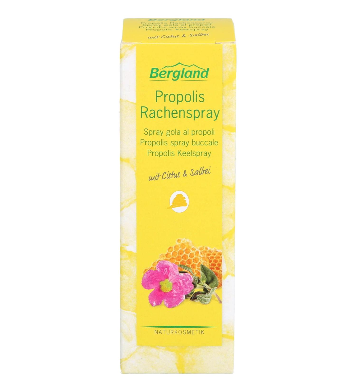 Propolis Throat Spray 20 ml - Soothing Natural Remedy for Cough & Sore Throat | International Shipping Available - Buy Online on GoSupps.com