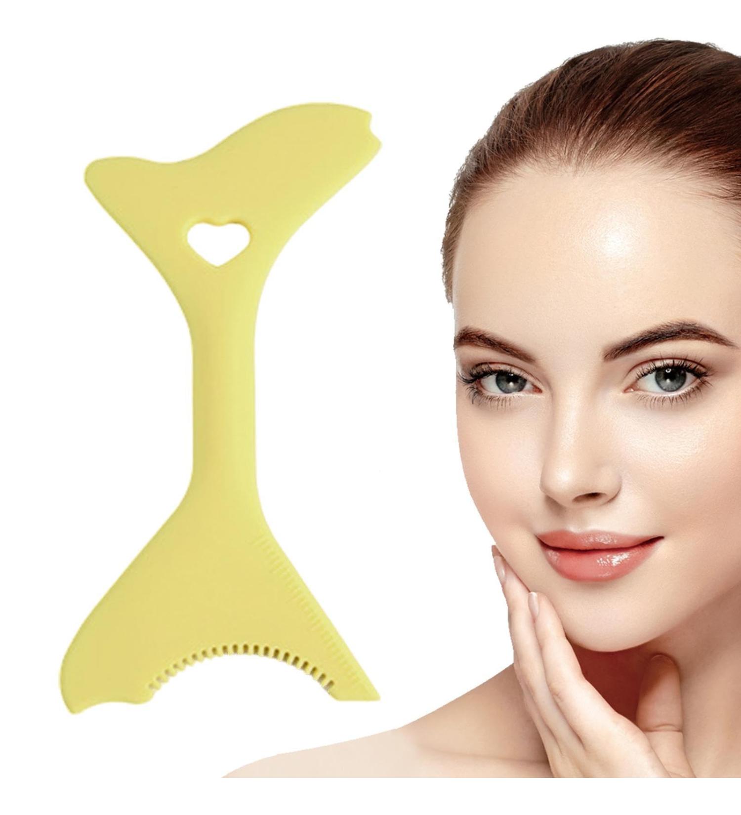 Eyeliner Guide Tool Multifunctional Lightweight Portable Eyeliner Stencils - Mascara Shield for Beginners Eyebrow Stencils for Winged Eyeliner Lashes Lip Liner Acime Yellow - Buy Online on GoSupps.com