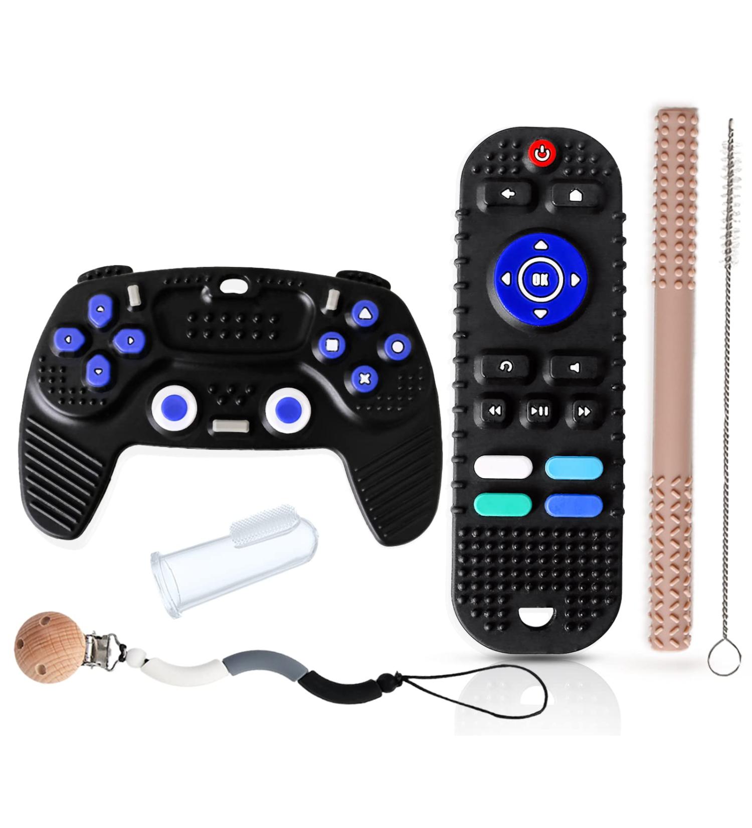 Montessori Remote Control & Game Controller Teething Toys for Babies 6-12 Months - 6 PCS - Buy Online on GoSupps.com