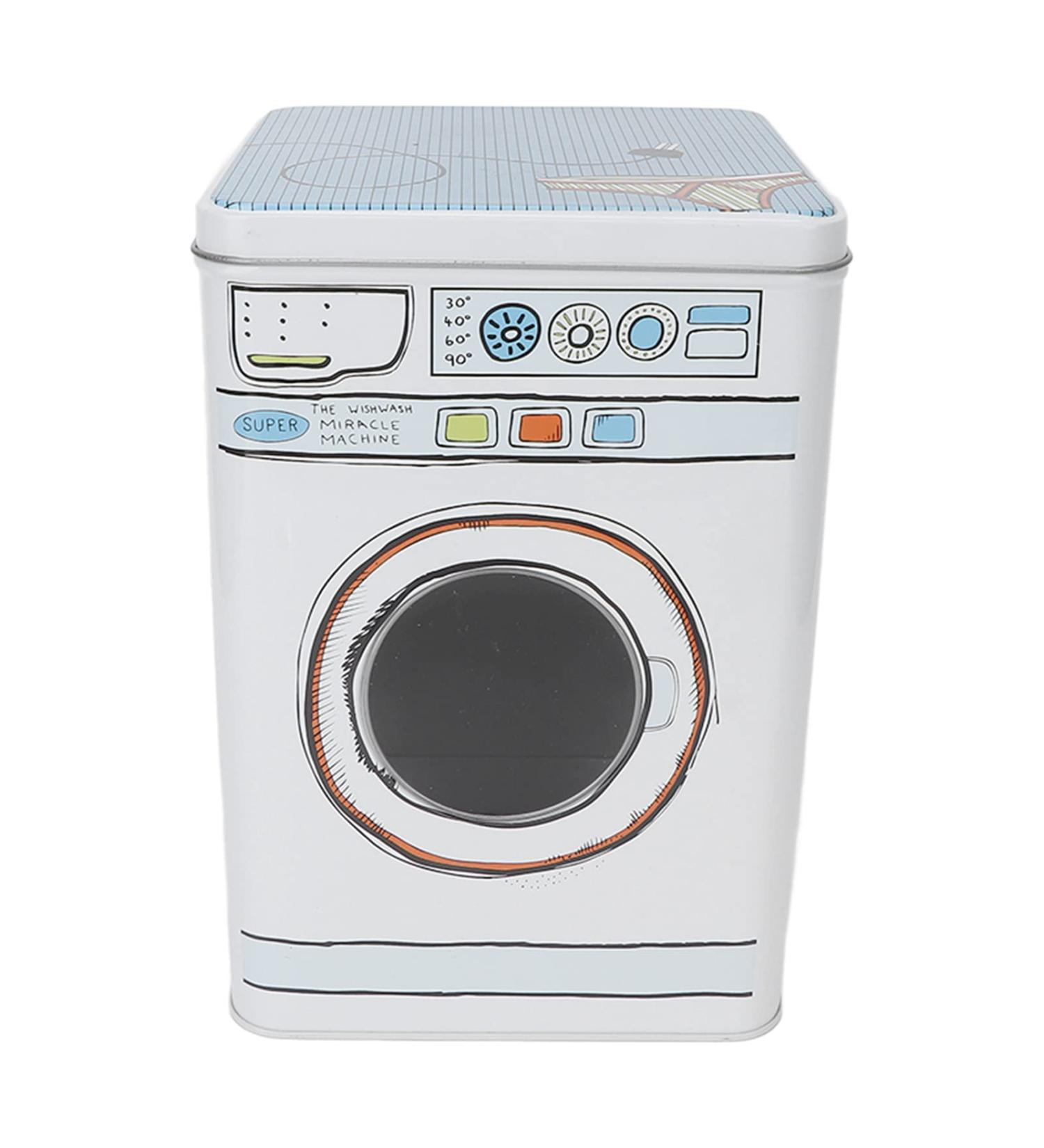 Large Capacity Laundry Powder Detergent Container the Washing Machine Design Metal Powder Box for Storing Washing Tablets Blue - Buy Online on GoSupps.com