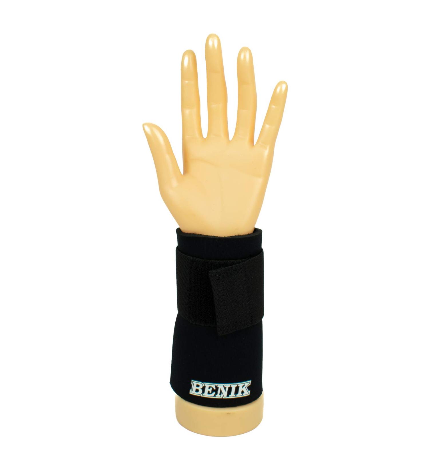 Benik Wrist Support Cuff with Straps Black Left Medium/Large
