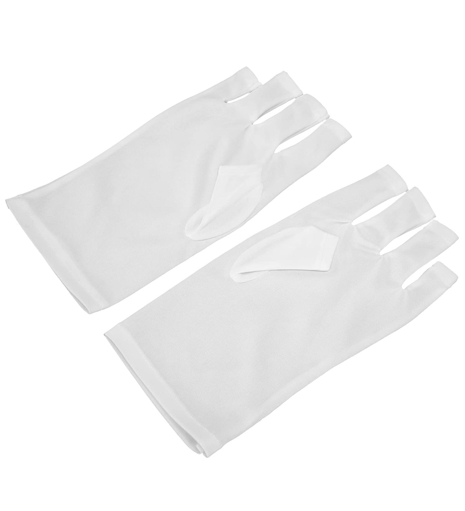 Buy Anti-UV Fingerless Nail Art Gloves - Protect Your Hands with LED Manicure UV Shield | International Shipping - Buy Online on GoSupps.com